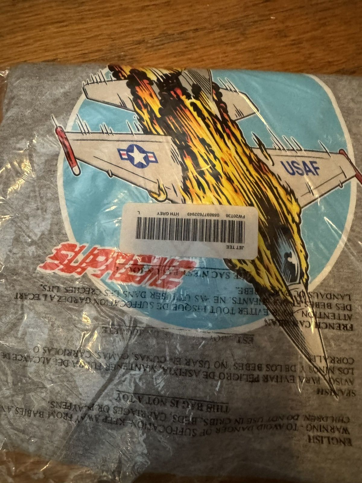Supreme Jet Tee Supreme FW20 Size US L / EU 52-54 / 3 - 2 Thumbnail