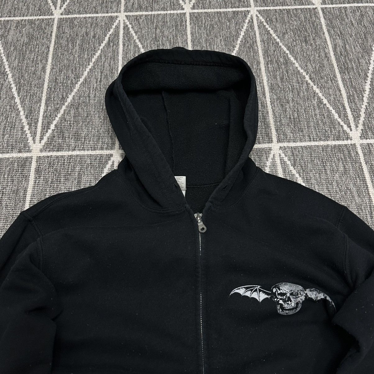Band Tees × Vintage avenged sevenfold hoodie zip og Size US S / EU 44-46 / 1 - 2 Thumbnail
