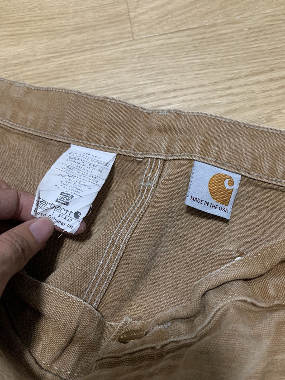 Carhartt Carhartt Double Knee Distressed Size US 36 / EU 52 - 6 Thumbnail
