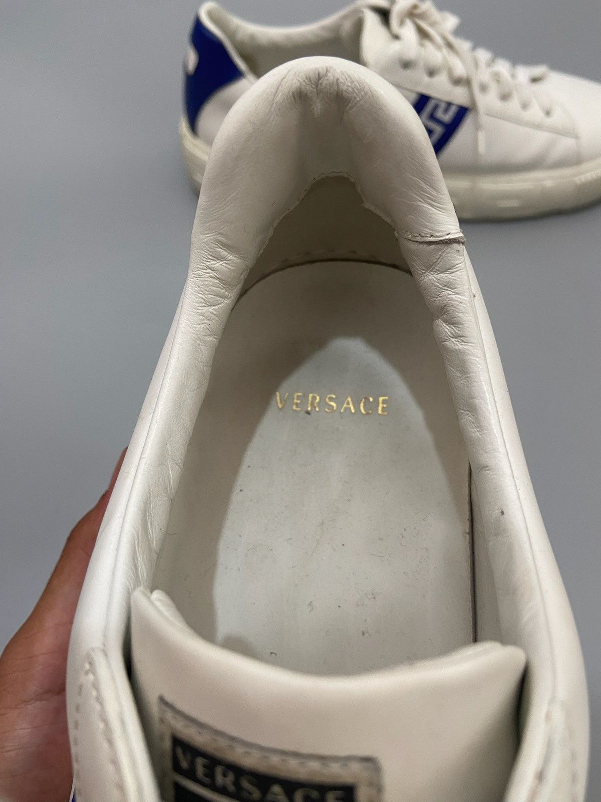 Versace Versace Greca Sneakers Size US 13 / EU 46 - 6 Thumbnail