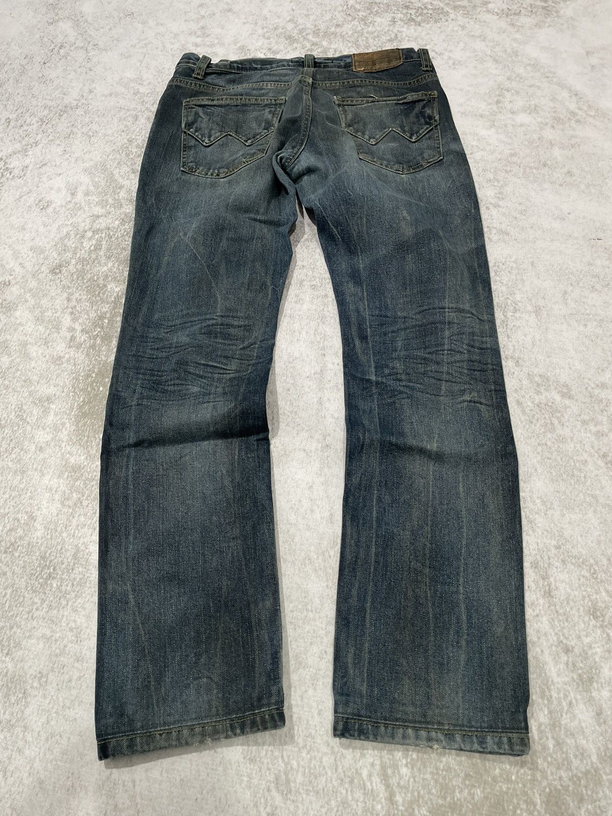 Hysteric Glamour 2000s acid wash japan denim pants y2k style Size US 30 / EU 46 - 2 Thumbnail