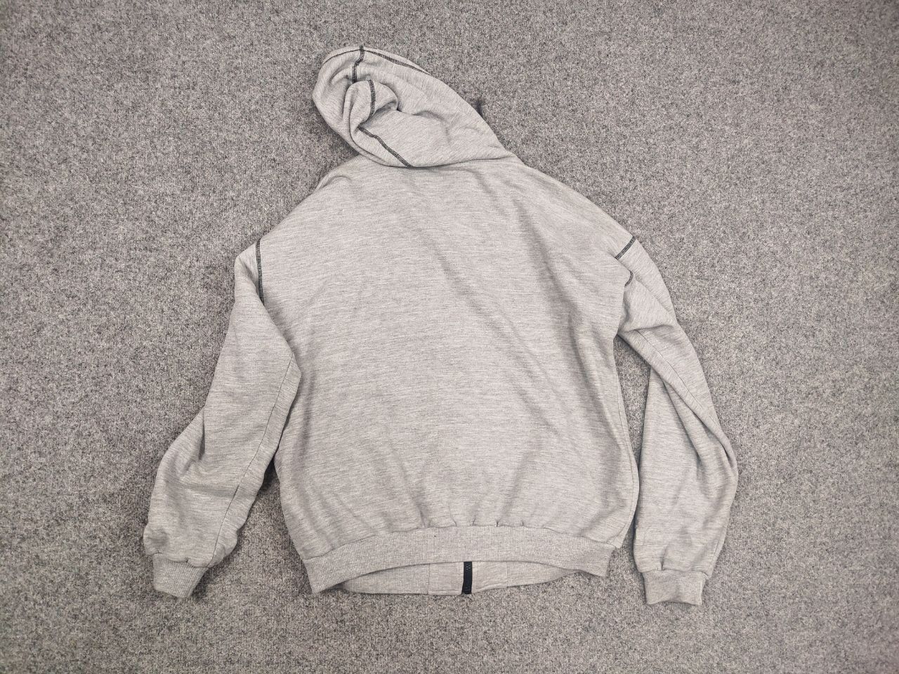 Nike Vintage 90's Nike cross training Logo Zip up Gray Hoodie Size US L / EU 52-54 / 3 - 9 Thumbnail