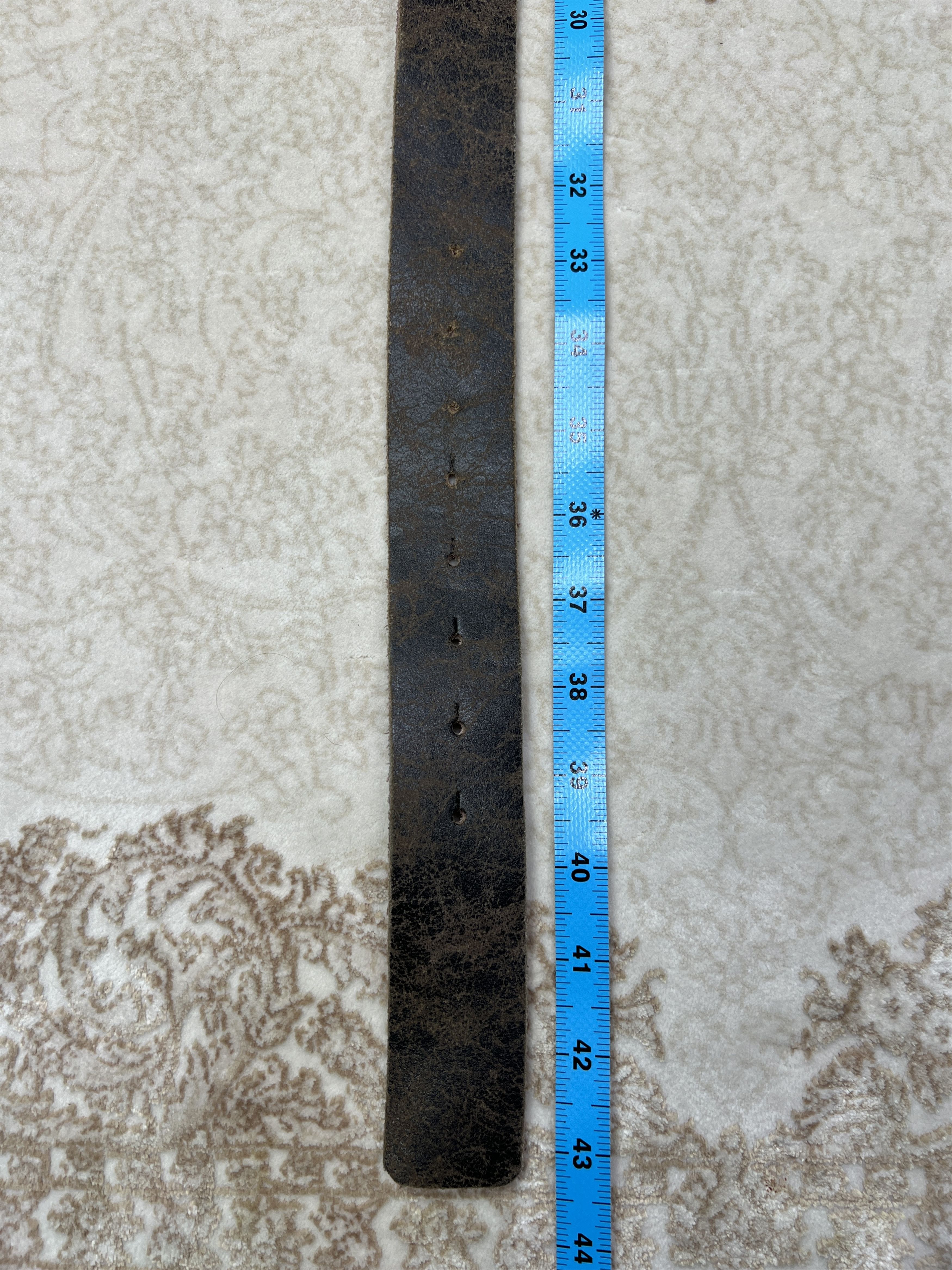Vintage Y2K Lee Cooper Eagle Large Buckle USA Leather Belt Size ONE SIZE - 9 Thumbnail