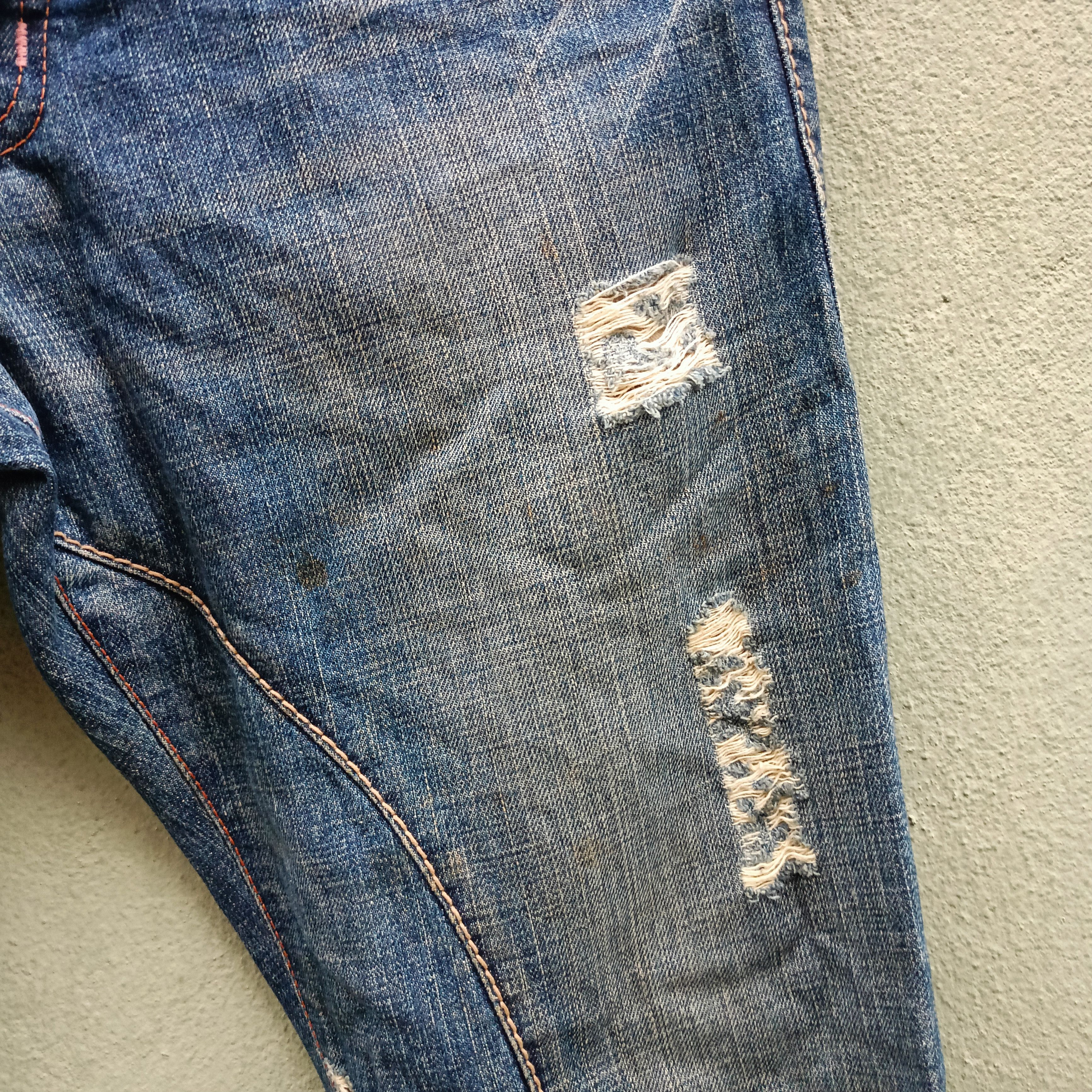 Japanese Brand Blue Way Distressed Denim Japanese Brand Size US 32 / EU 48 - 6 Thumbnail