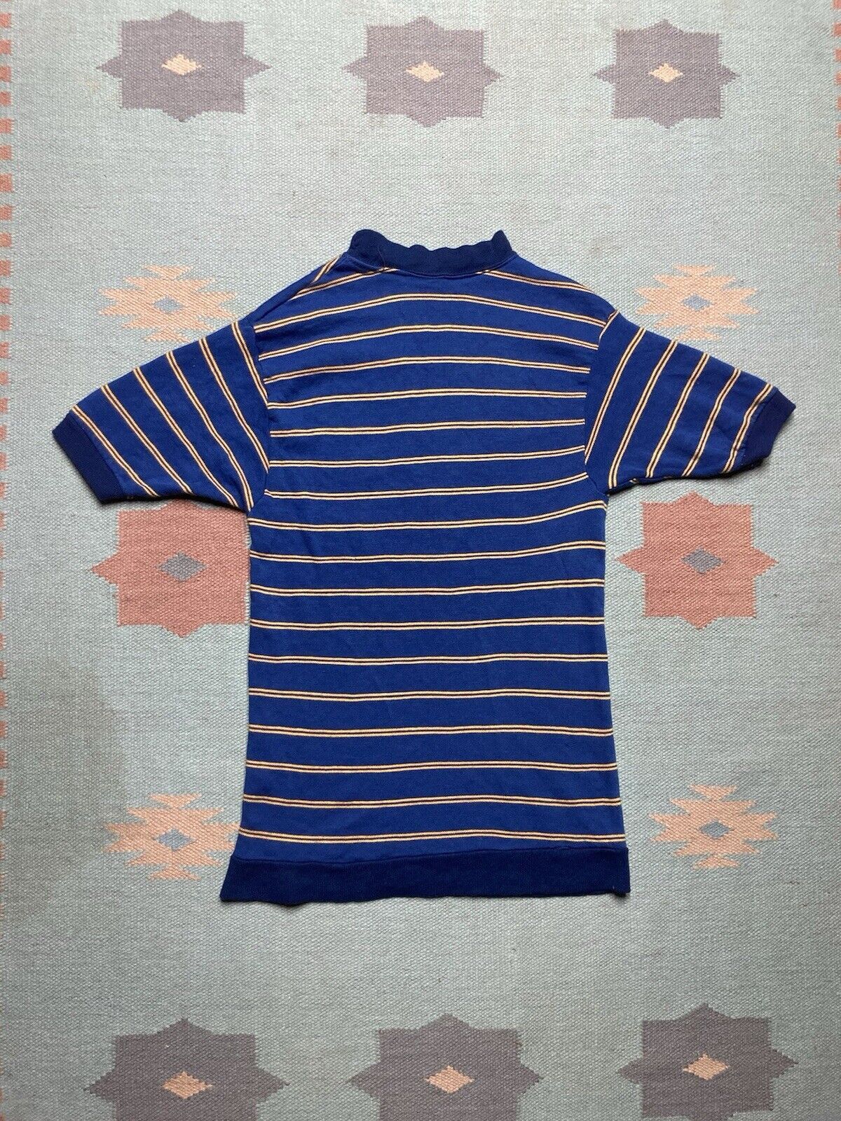 Vintage VTG 60s crewneck sweatshirt acrylic striped soft comfy large Size US L / EU 52-54 / 3 - 5 Thumbnail