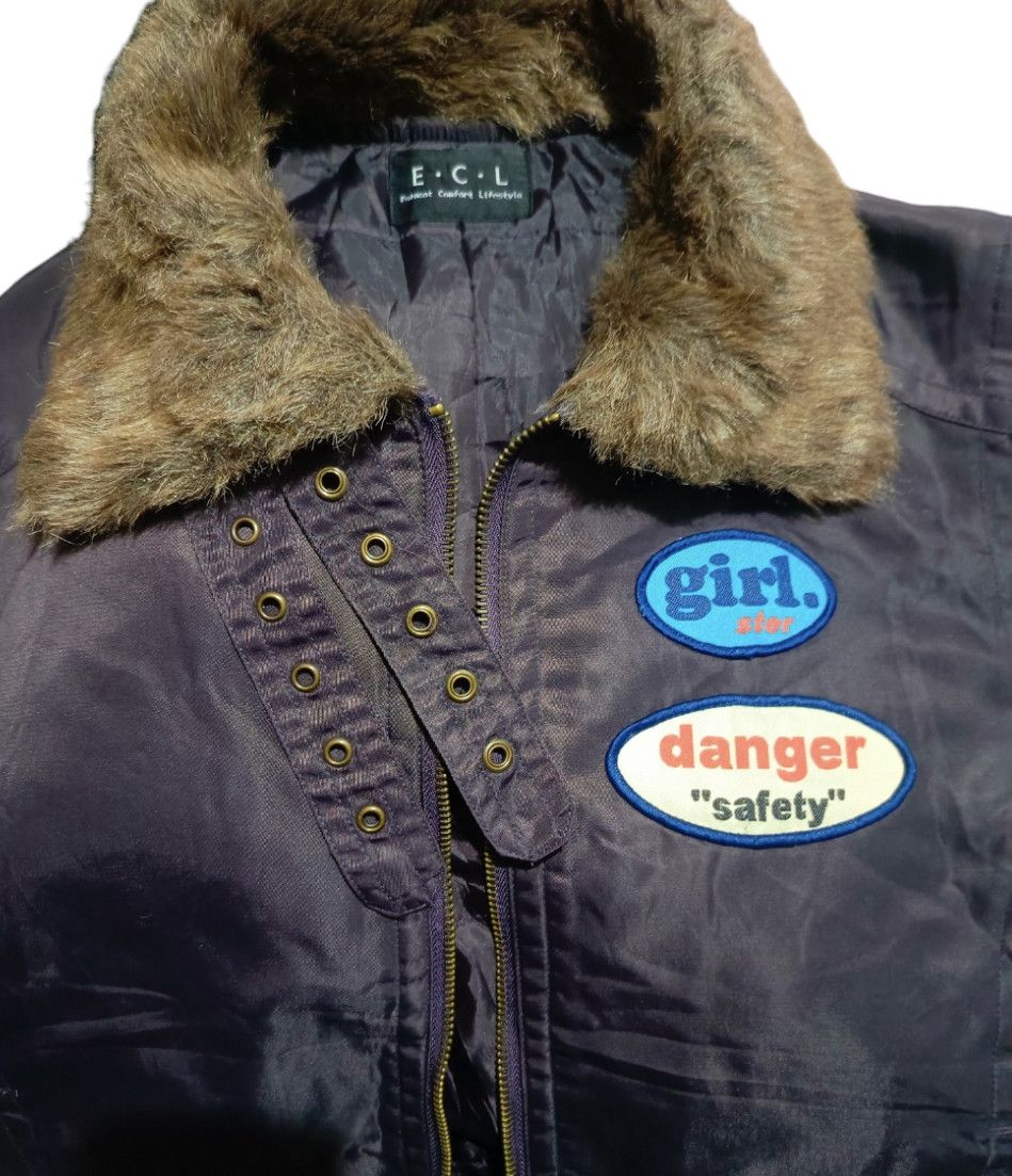semanticdesign Y2K Girl Ster Danger 1967 Seditionaries Faux Fur Punk Jacket Size US M / EU 48-50 / 2 - 3 Thumbnail