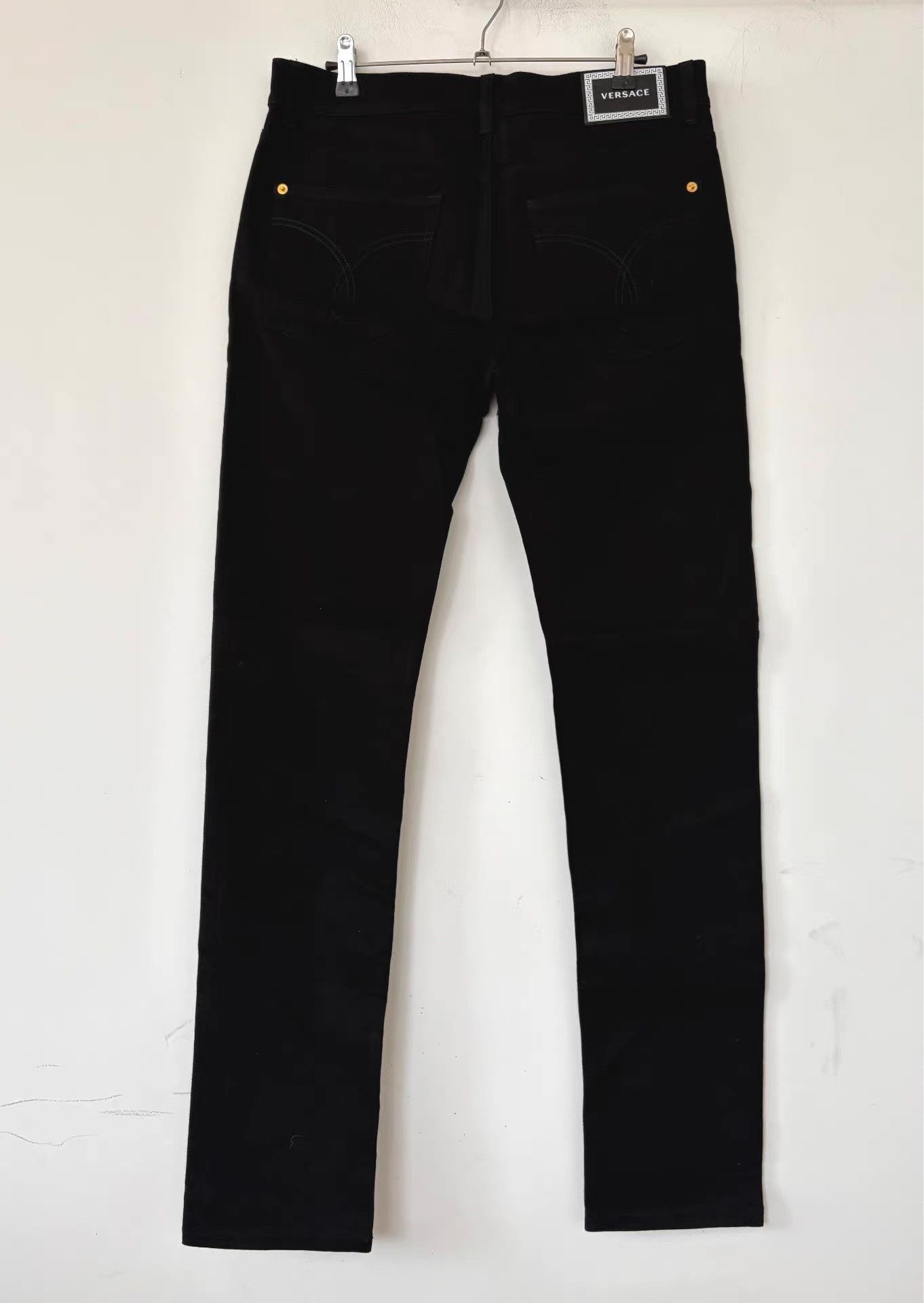 Versace Versace Men's Leopard Print Jeans Ｑ21 Size US 34 / EU 50 - 2 Thumbnail