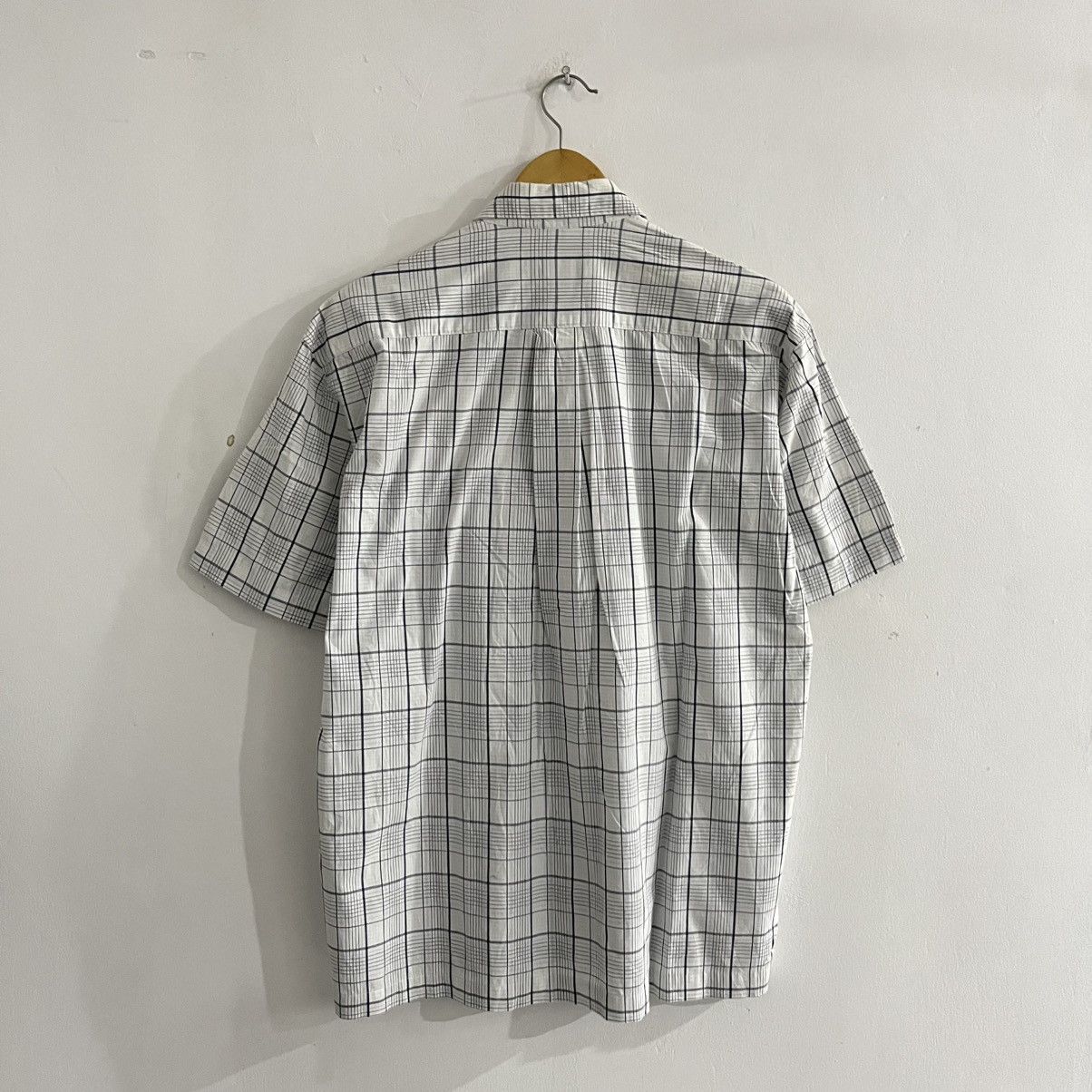 Issey Miyake Unionbay - Plaid SS button Up Size US L / EU 52-54 / 3 - 6 Thumbnail