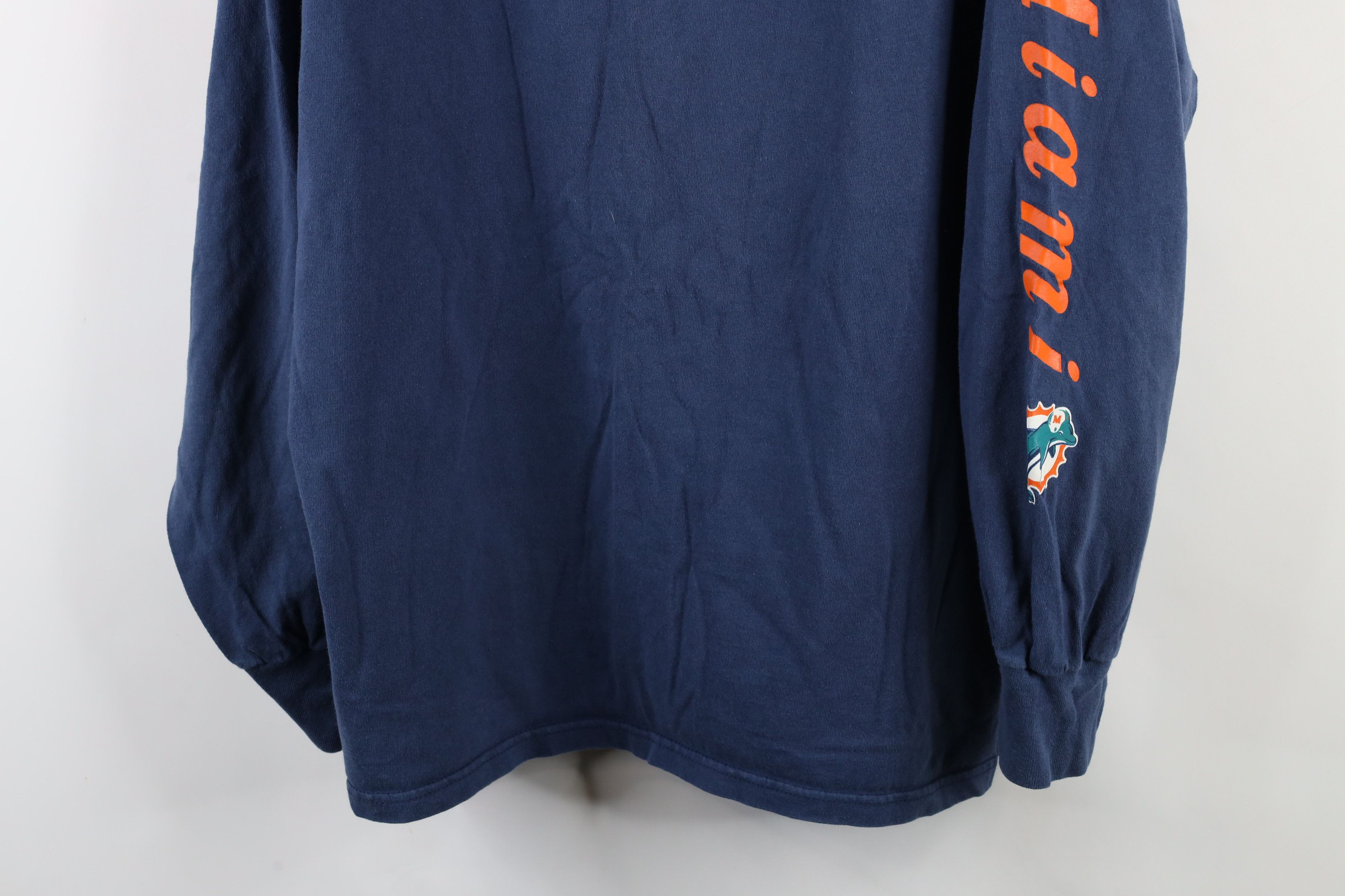 Vintage Vintage NFL Out Miami Dolphins Football Long Sleeve T-Shirt Size US XL / EU 56 / 4 - 3 Thumbnail