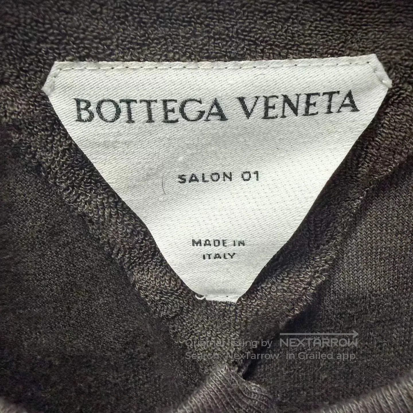 Bottega Veneta Bottega Veneta Black Towel Short-Sleeve Top. Size US M / EU 48-50 / 2 - 4 Thumbnail
