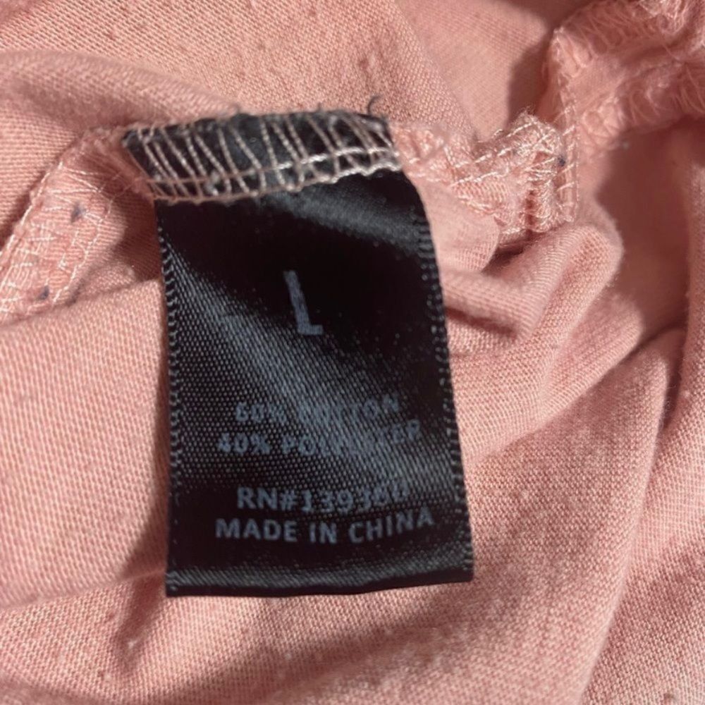 Other Screenshot Pink Distressed Hoodie Sweatshirt Size L Short Sl Size L / US 10 / IT 46 - 4 Thumbnail