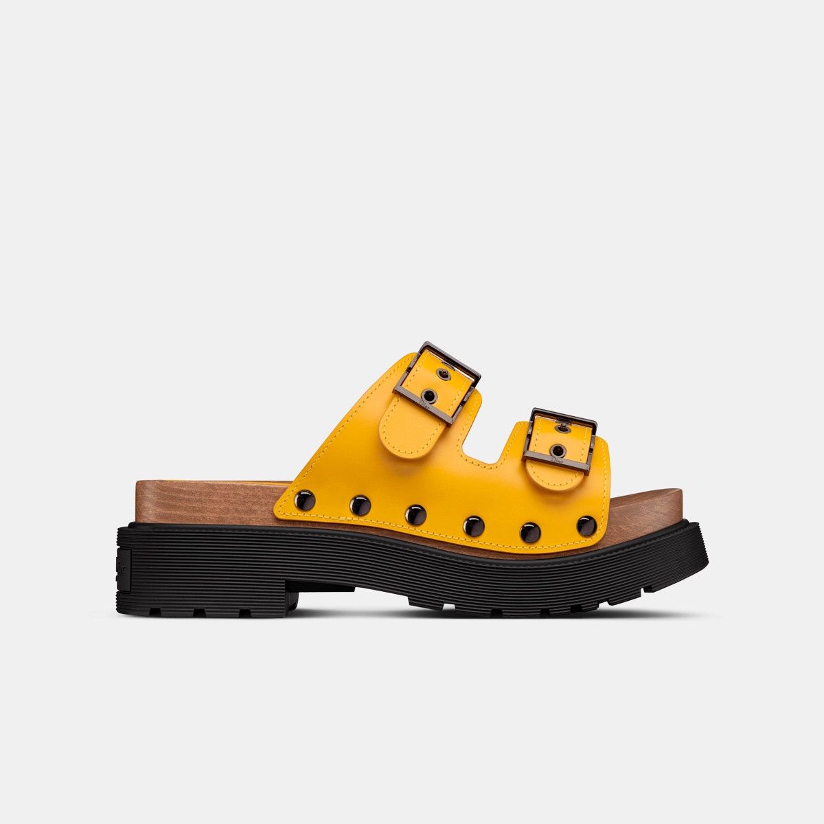 o1bcso1str0224 Sandal in Yellow calfskin