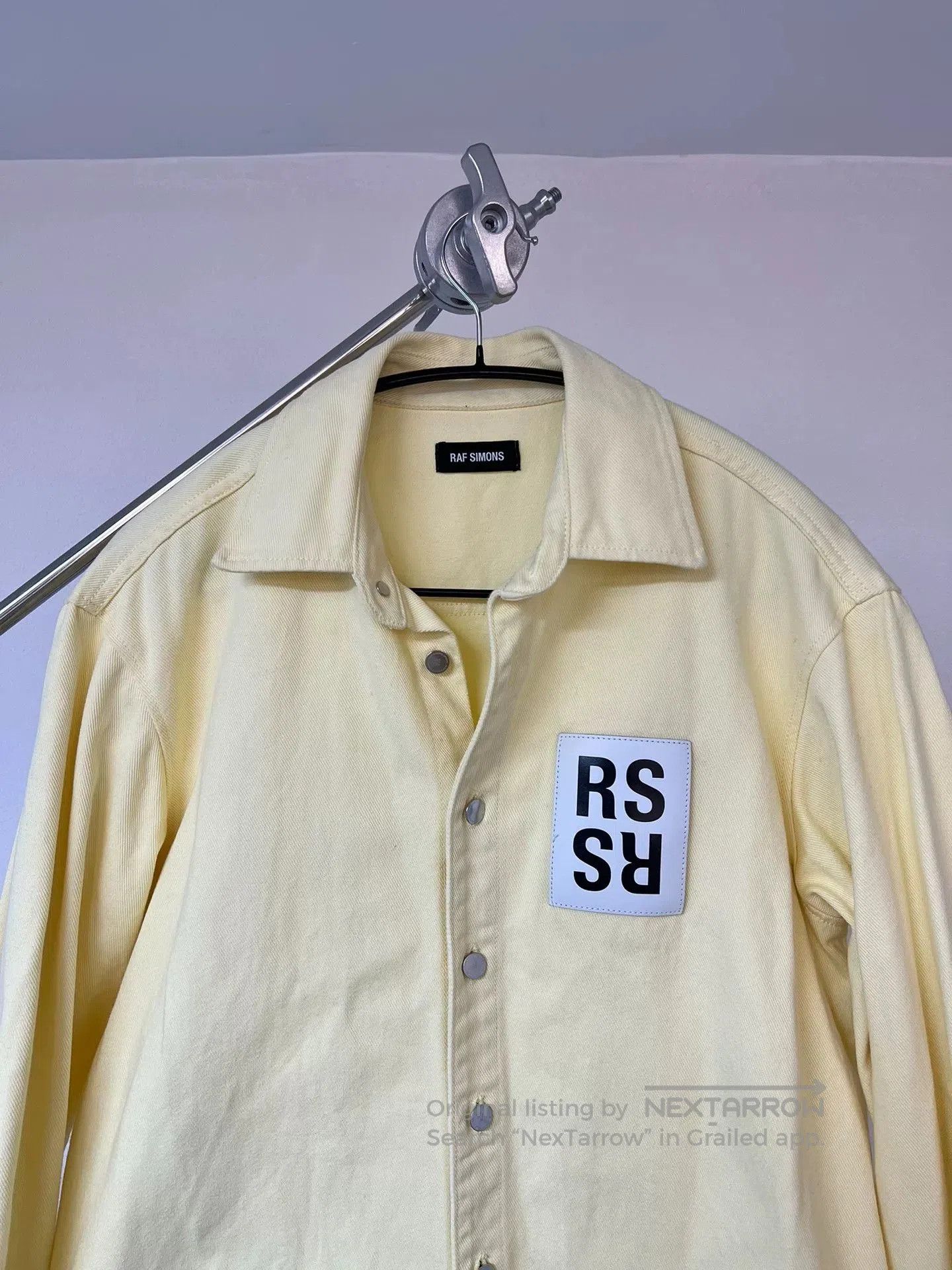 Raf Simons Raf Simons Yellow Oversized Shirt. Size US S / EU 44-46 / 1 - 3 Thumbnail