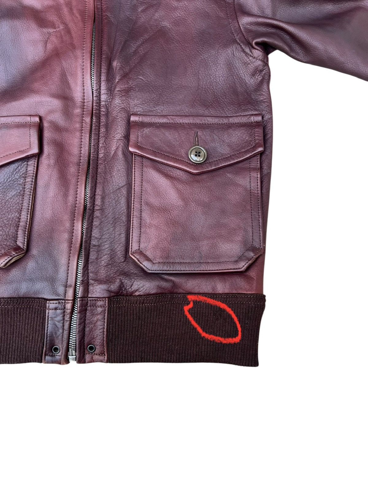 N.Hoolywood SAMPLE Only N.Hoolywood Japan Fade Patina Leather Jacket Size US S / EU 44-46 / 1 - 11 Thumbnail