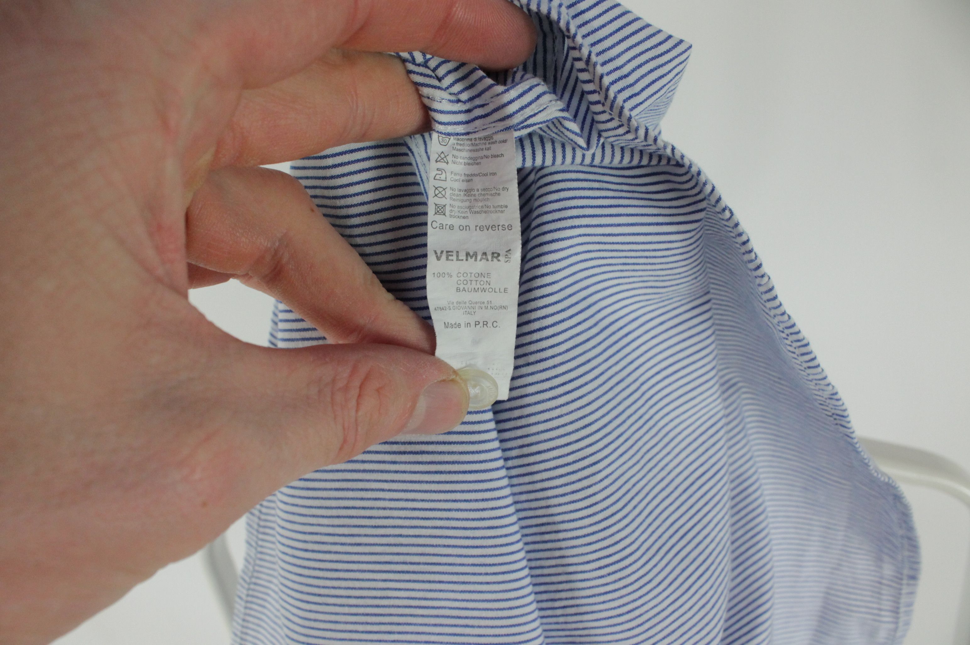 Moschino Moschino X1B Embroidered Heart Striped Formal Men's Shirt Size US L / EU 52-54 / 3 - 9 Thumbnail