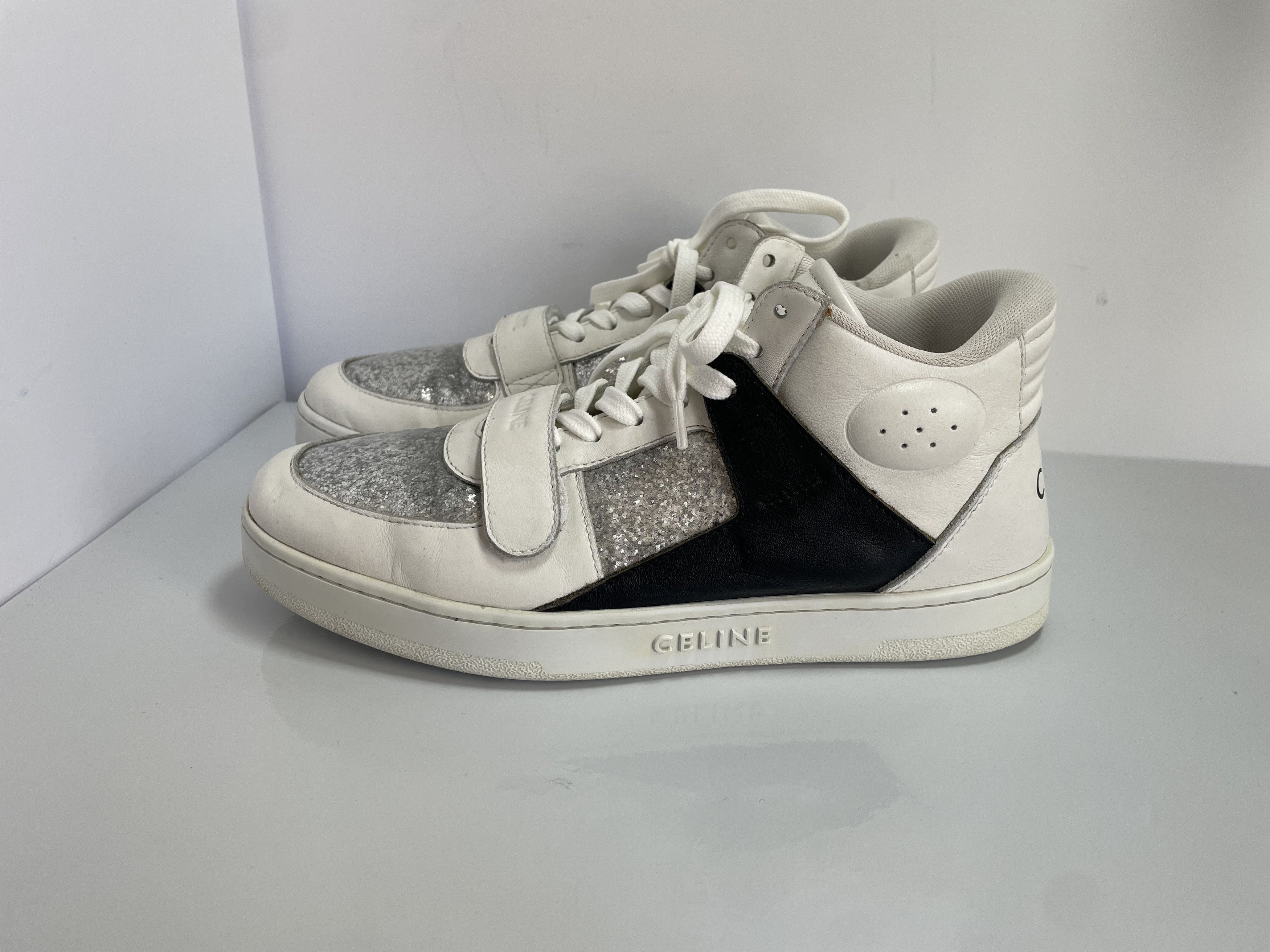 Celine Celine leather sneakers Size US 10 / IT 40 - 1 Thumbnail