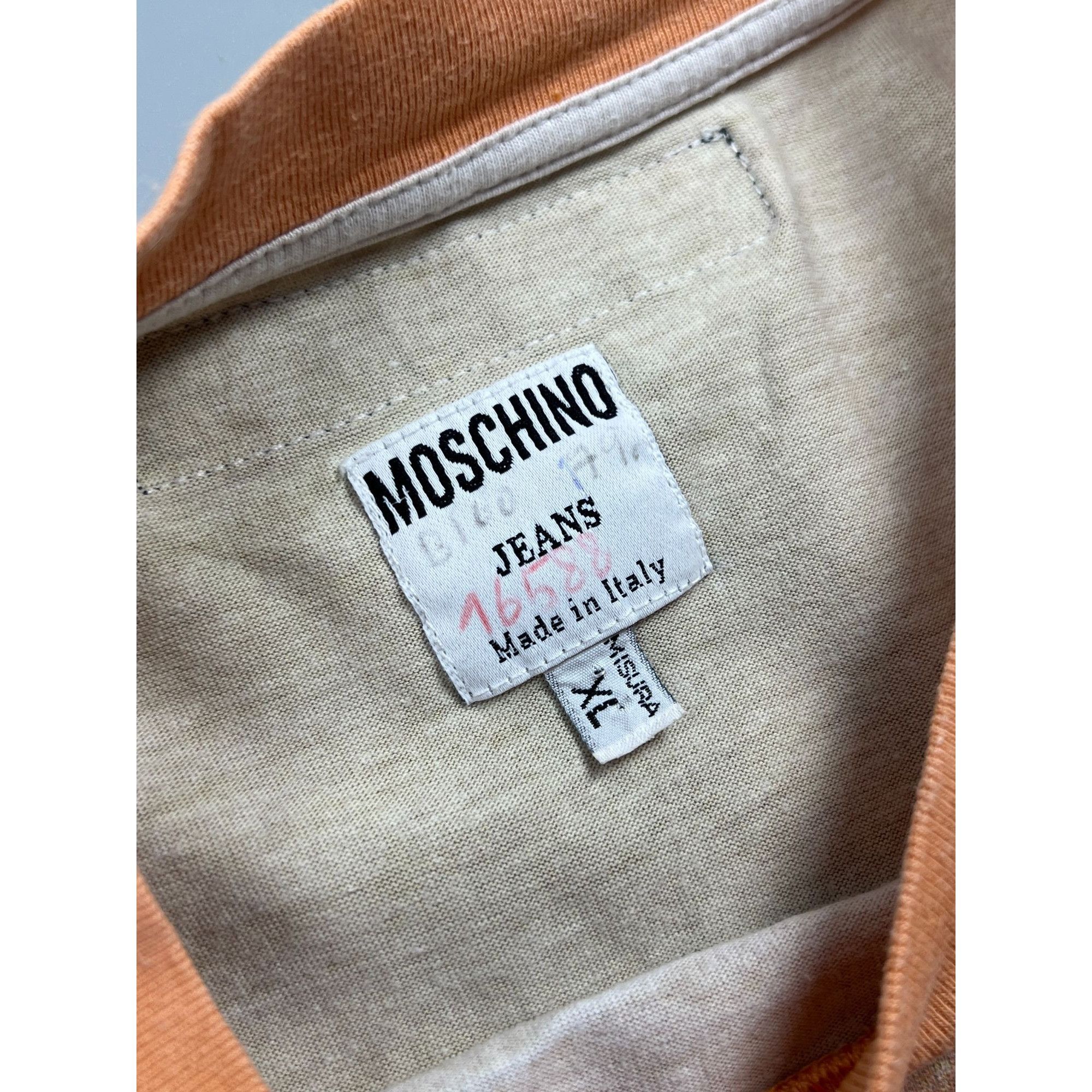 Moschino Moschino Stop Racism Vintage T shirt (Y0875) Size XL / US 12-14 / IT 48-50 - 4 Thumbnail