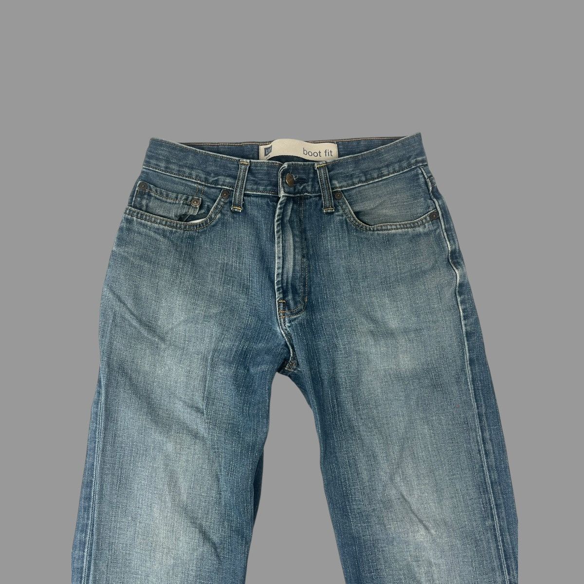 Gap × Vintage Vintage Y2K gap bootcut denim jeans Size US 28 / EU 44 - 3 Thumbnail