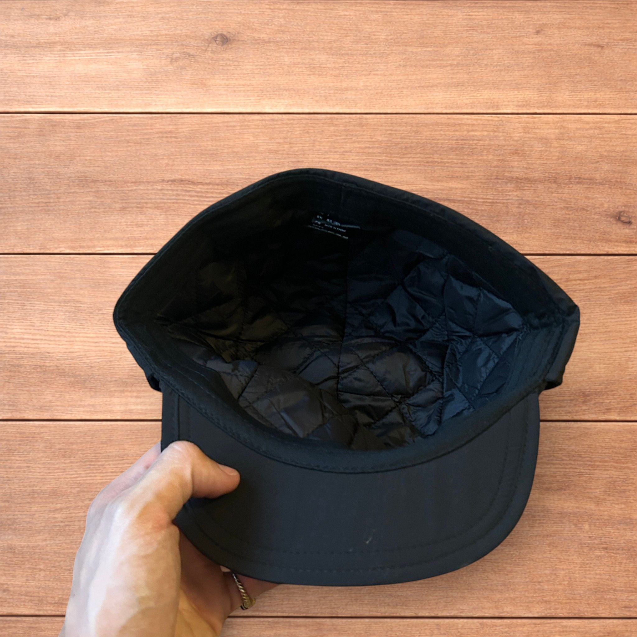 Japanese Brand Insane Russian Trapper Korean padded hat cap in black. Size ONE SIZE - 7 Thumbnail
