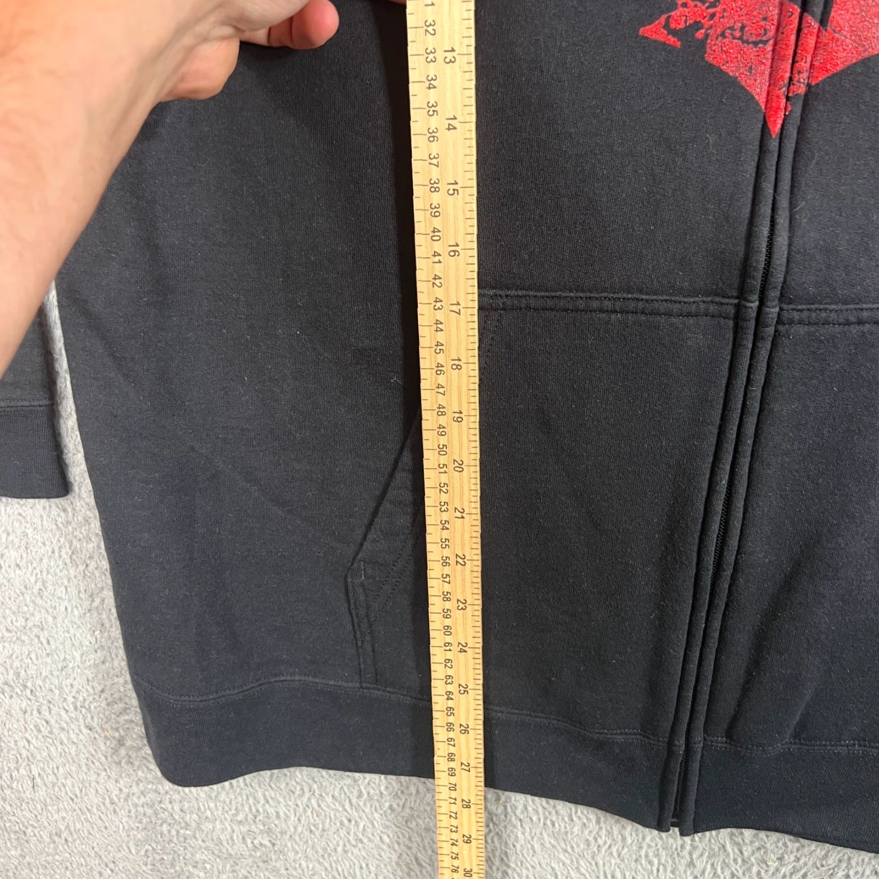 Vintage VINTAGE Shinedown Hoodie Full Zip 2XL Men Black Cotton Logo Patches Pockets Retro Rock Size US XXL / EU 58 / 5 - 6 Thumbnail