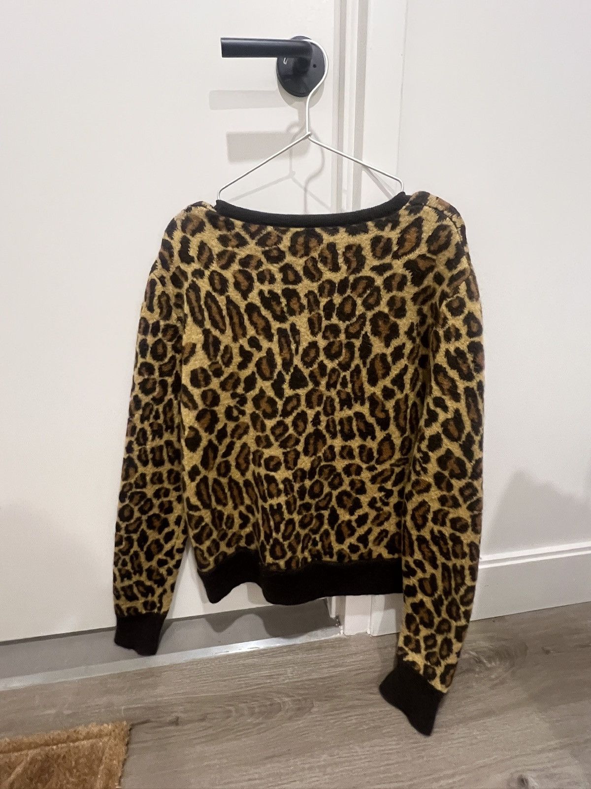 Saint Laurent Paris Saint Laurent Leopard Sweater Size US S / EU 44-46 / 1 - 2 Thumbnail