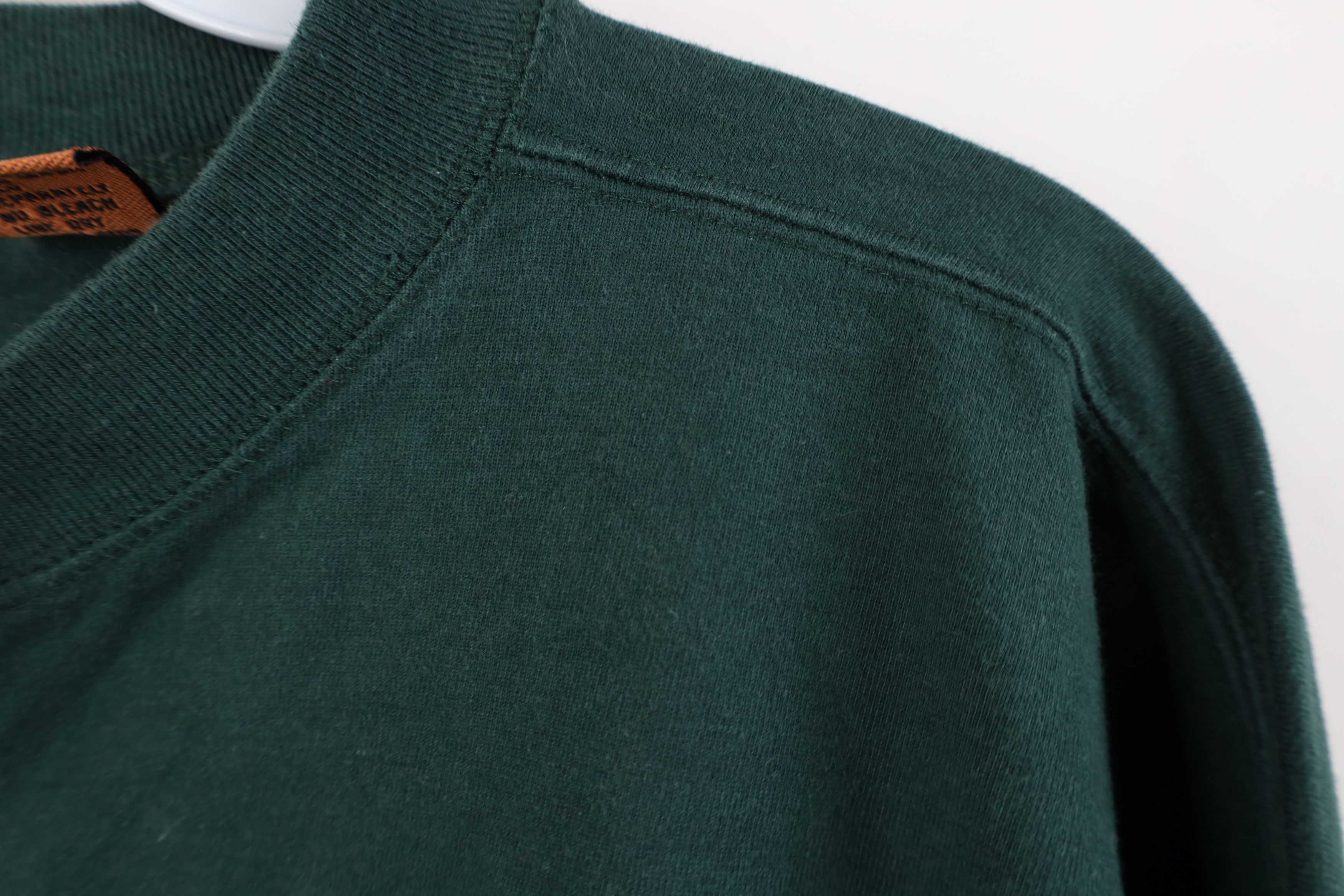 Vintage Vintage 90s Streetwear Heavy Long Sleeve Henley T-Shirt Size US L / EU 52-54 / 3 - 5 Thumbnail