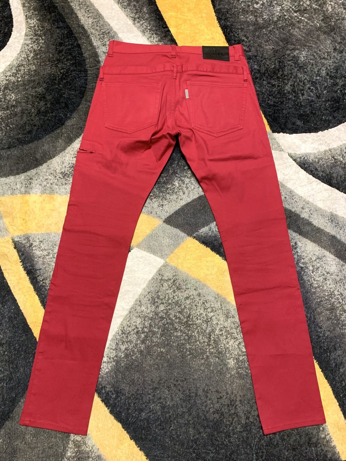 Undercover Undercover Jeans Double Waist Red Cow Hide Size ONE SIZE - 2 Thumbnail