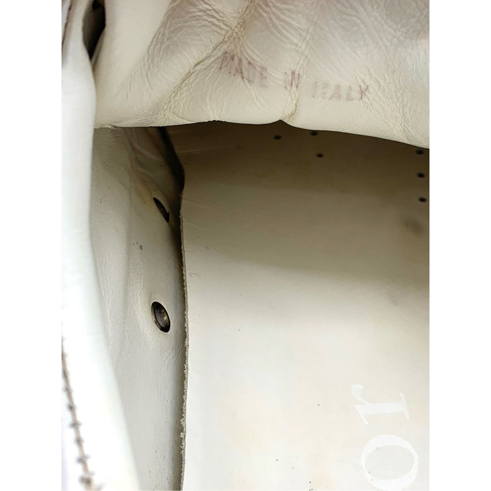 Dior Christian Dior Mens White & Black Leather Sneakers Size US 9.5 / EU 42-43 - 6 Thumbnail