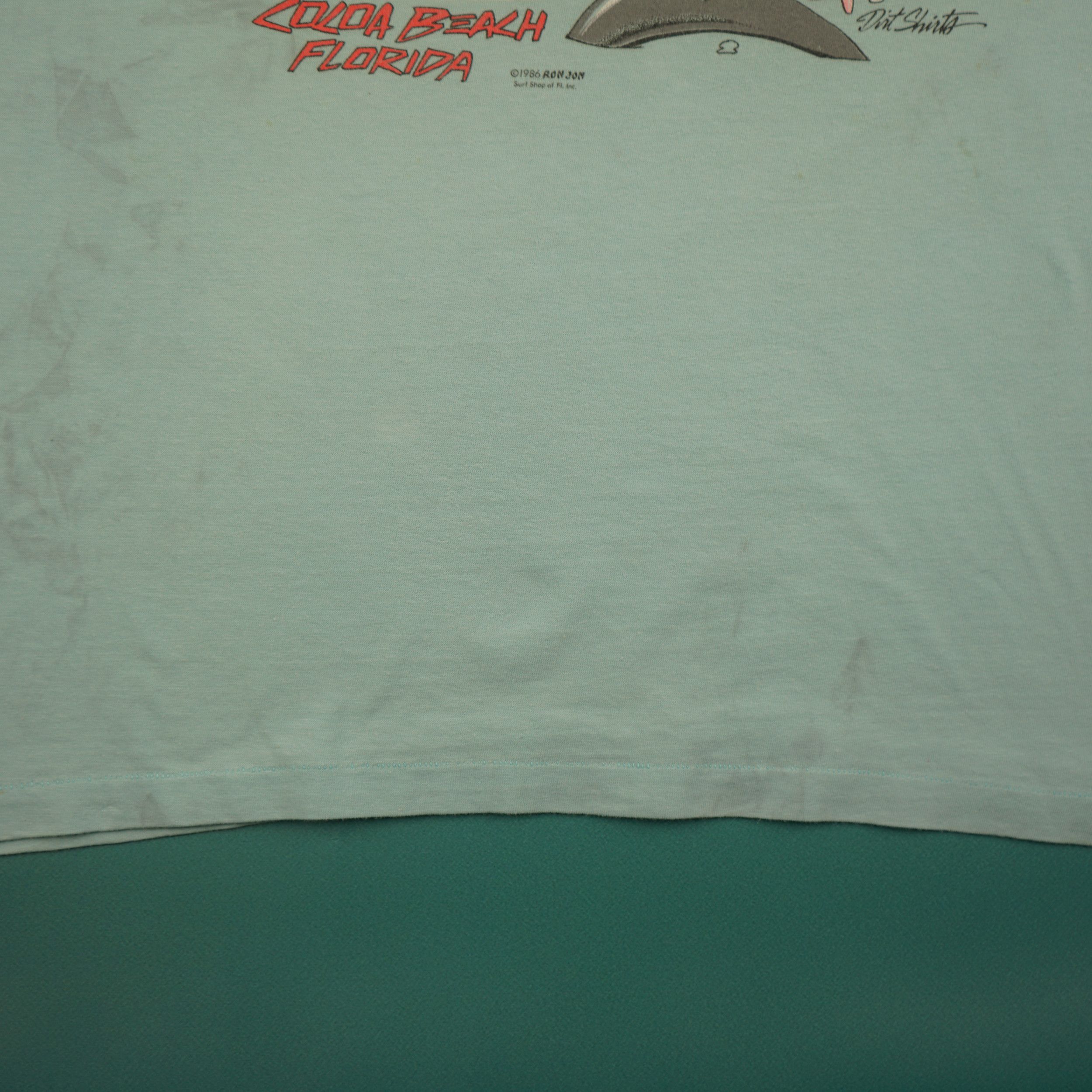 Ron Jon Surf Shop × Vintage Vintage 1986 Ron Jon Surf Shop T-Shirt Size US M / EU 48-50 / 2 - 3 Thumbnail