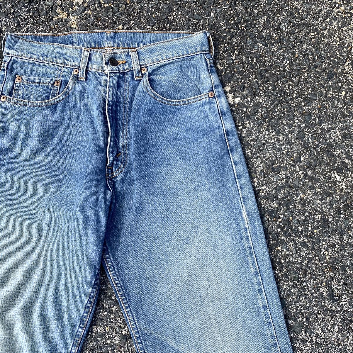 Levi's Vintage Clothing Vintage Levi’s 512 Blue Wash Denim Jeans Size US 28 / EU 44 - 5 Thumbnail