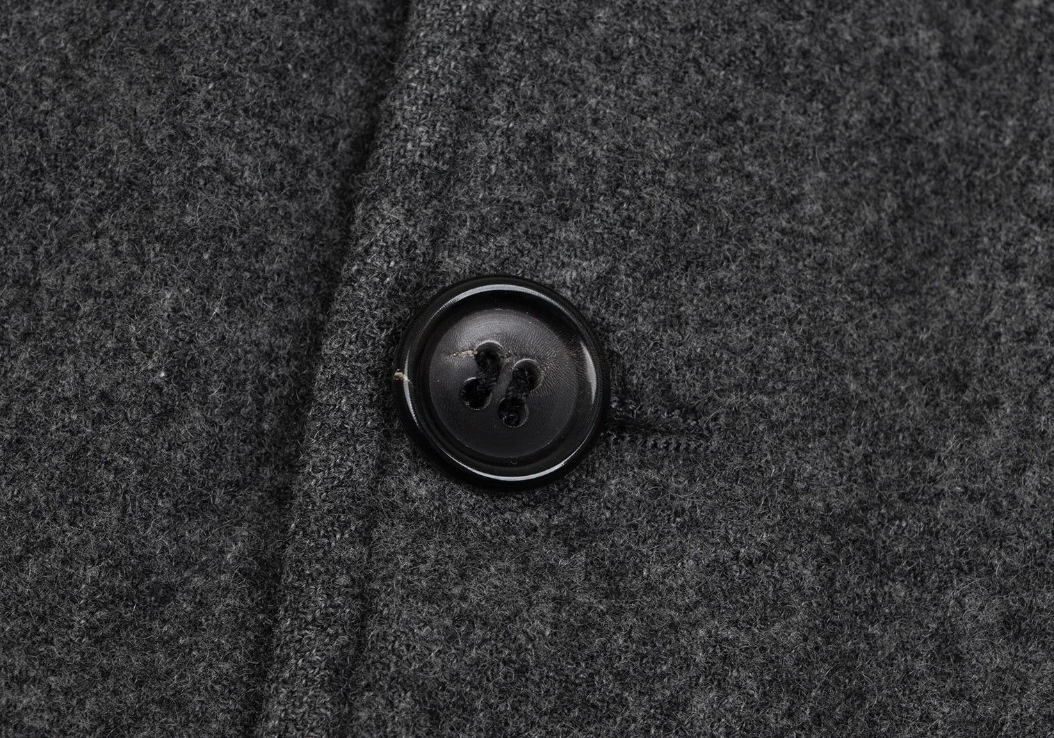 Comme des Garcons Homme Plus Wool-Blend Patch Pocket Jacket in Gray Size S Size US S / EU 44-46 / 1 - 10 Thumbnail