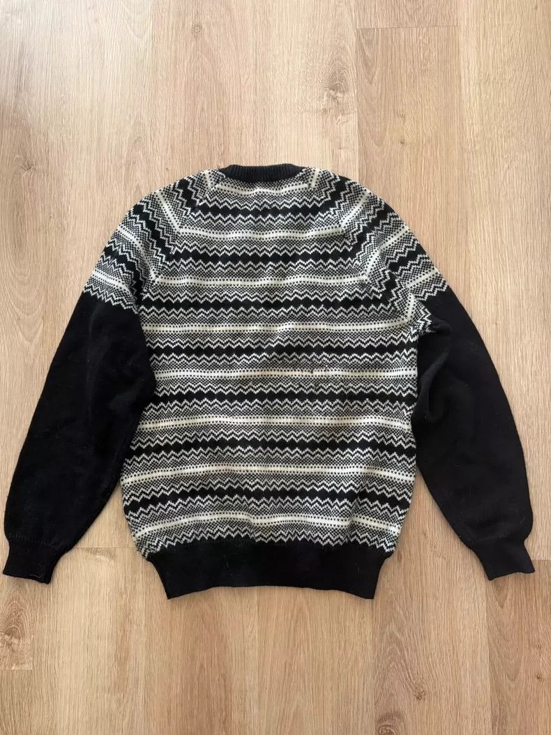 Yohji Yamamoto yohji yamamoto size os Ethnic pattern knitted sweater 2505 Size US M / EU 48-50 / 2 - 3 Thumbnail