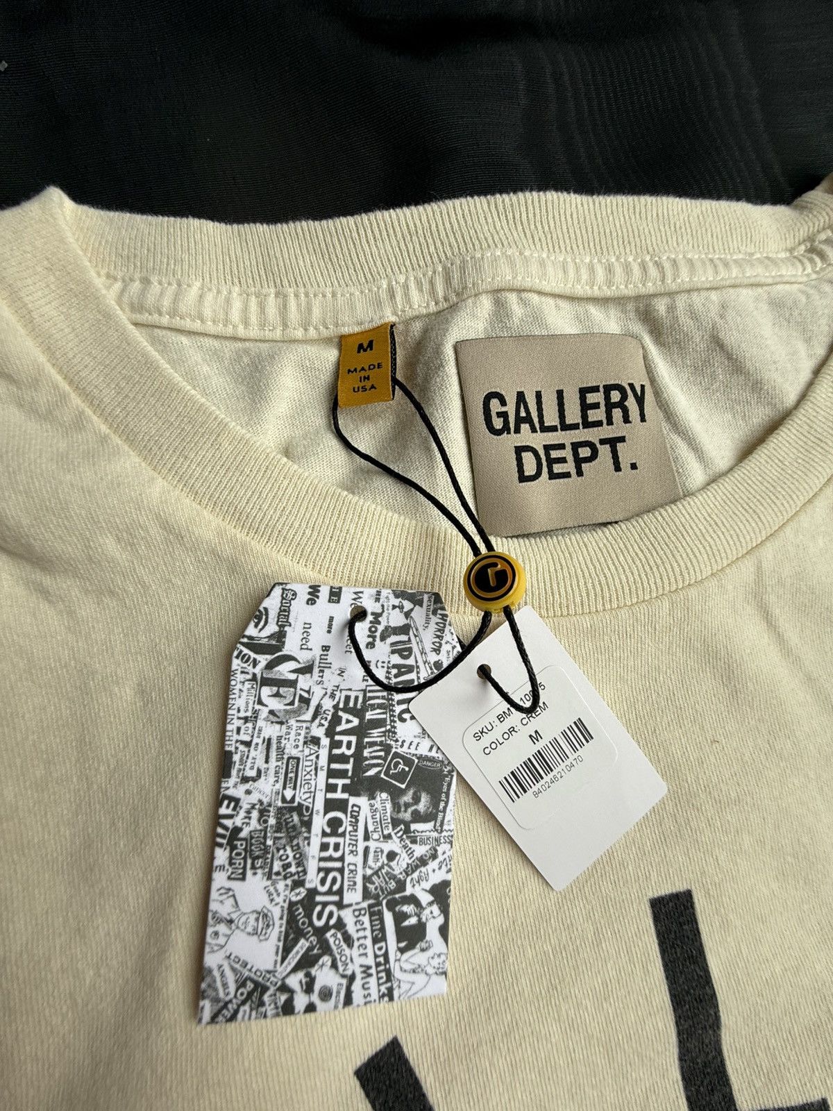 Gallery Dept. Gallery Dept boxing gloves off white t shirt Medium Size US M / EU 48-50 / 2 - 14 Thumbnail