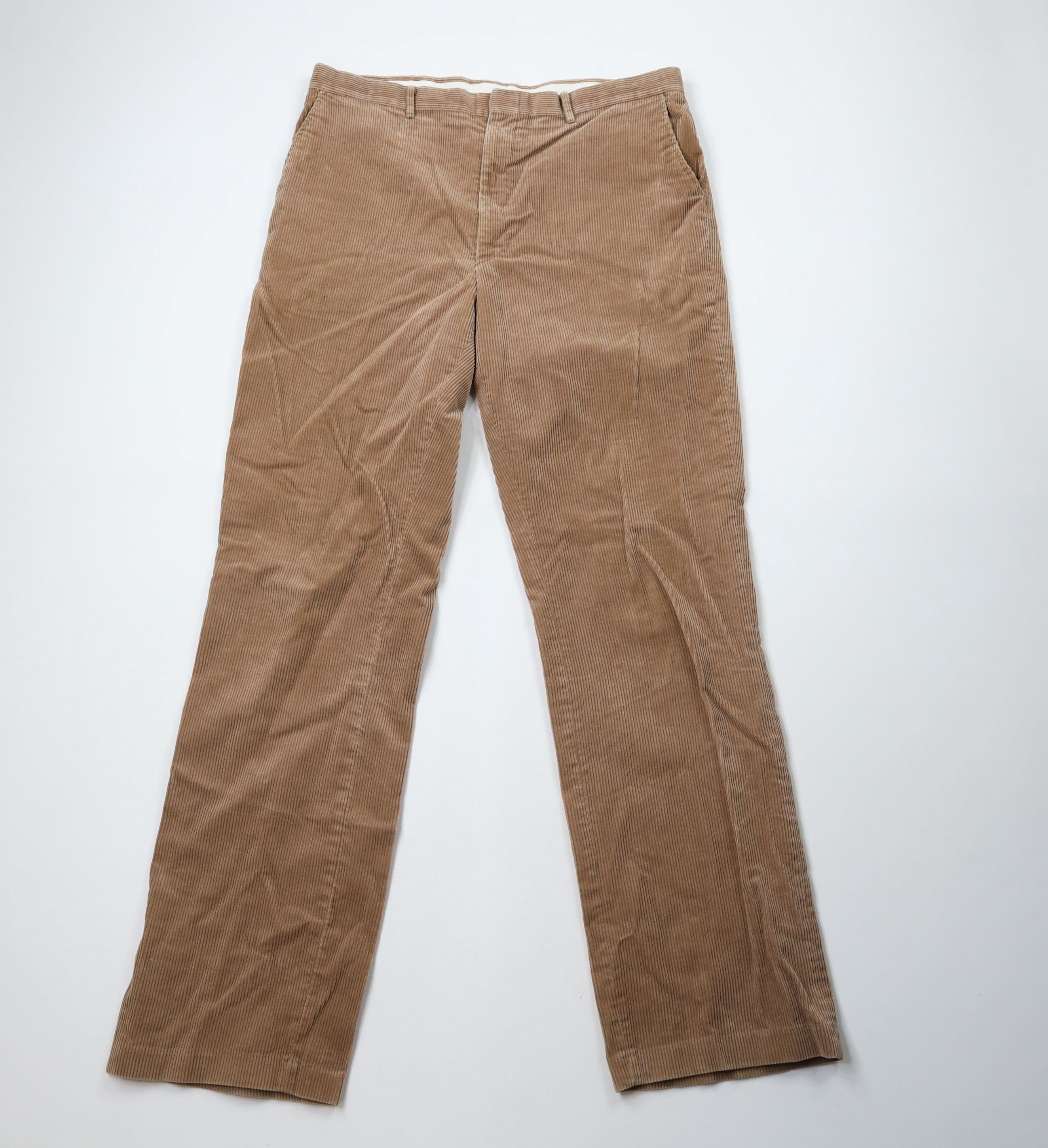 Vintage Vintage 90s Streetwear Relaxed Wide Leg Corduroy Chino Pants Size US 38 / EU 54 - 1 Thumbnail