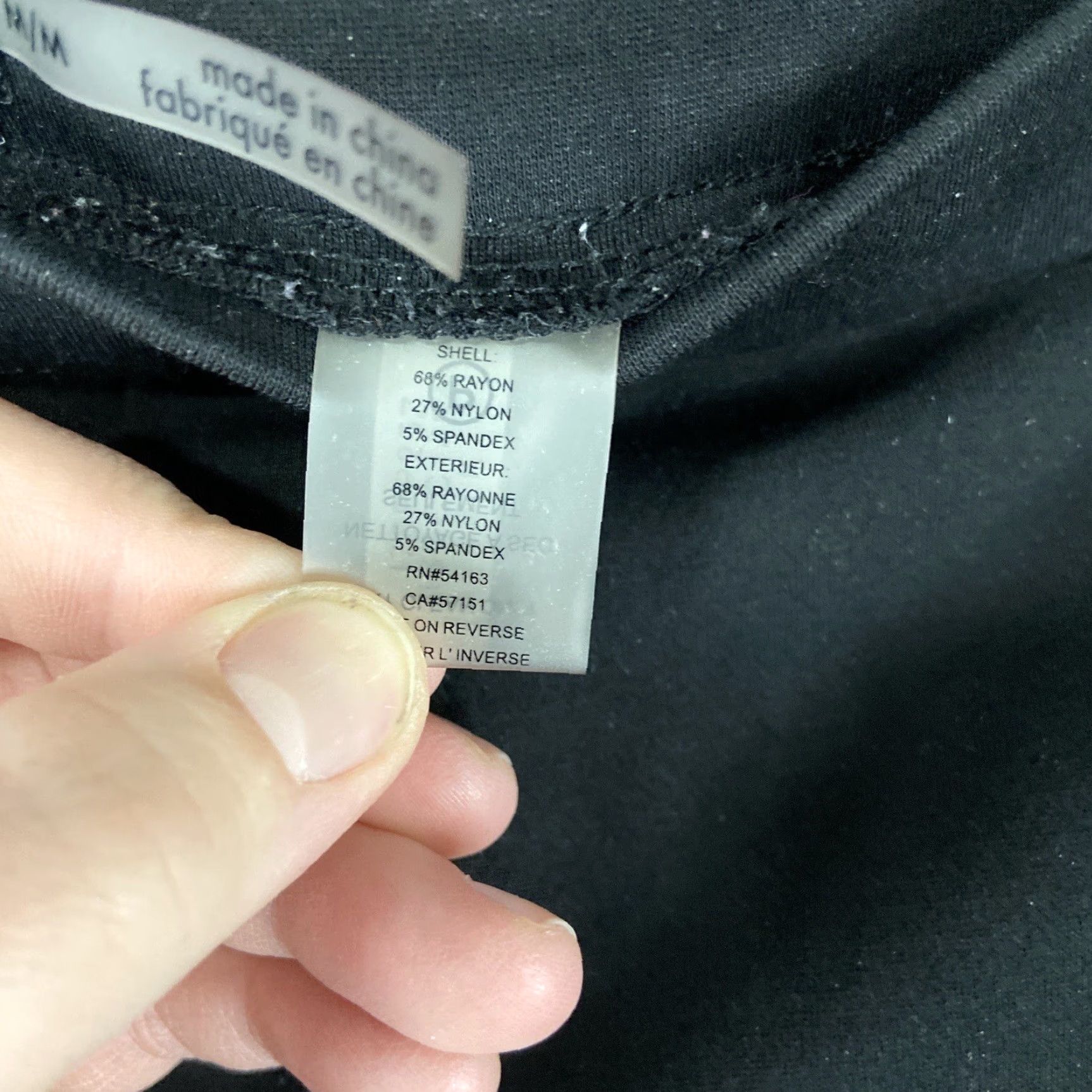 Vintage Ivanka Trump Pants Women M Black Skinny Zipper Pockets Womens Size 32" / US 10 / IT 46 - 6 Thumbnail