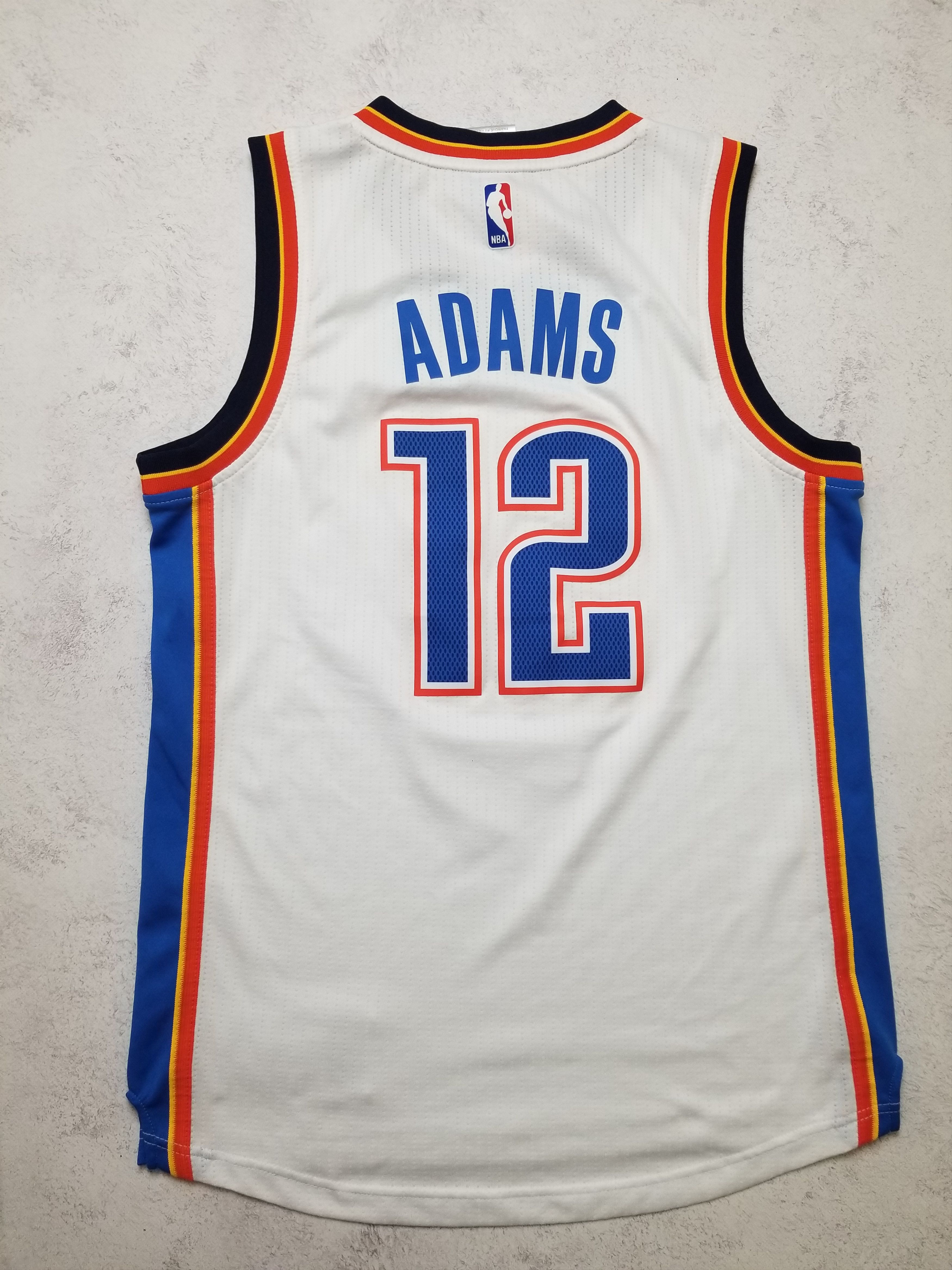 Adidas Adidas NBA Oklahoma City Thunder #12 Steven Adams NBA Jersey Size US S / EU 44-46 / 1 - 2 Thumbnail