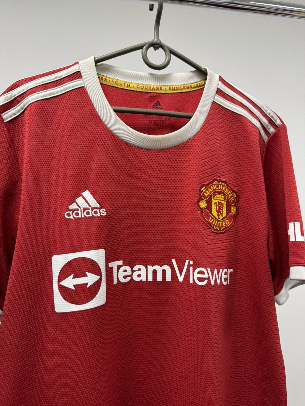 Adidas Adidas Manchester United Ronaldo #7 CR7 Jersey 2021/2022 Size US L / EU 52-54 / 3 - 3 Thumbnail