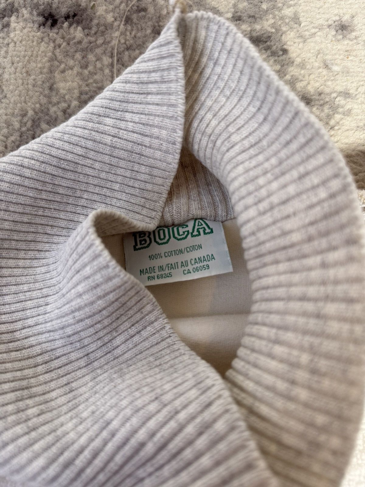 Vintage Vintage Made in Canada Boca Authentic Reverse Sweatshirt Size US S / EU 44-46 / 1 - 6 Thumbnail