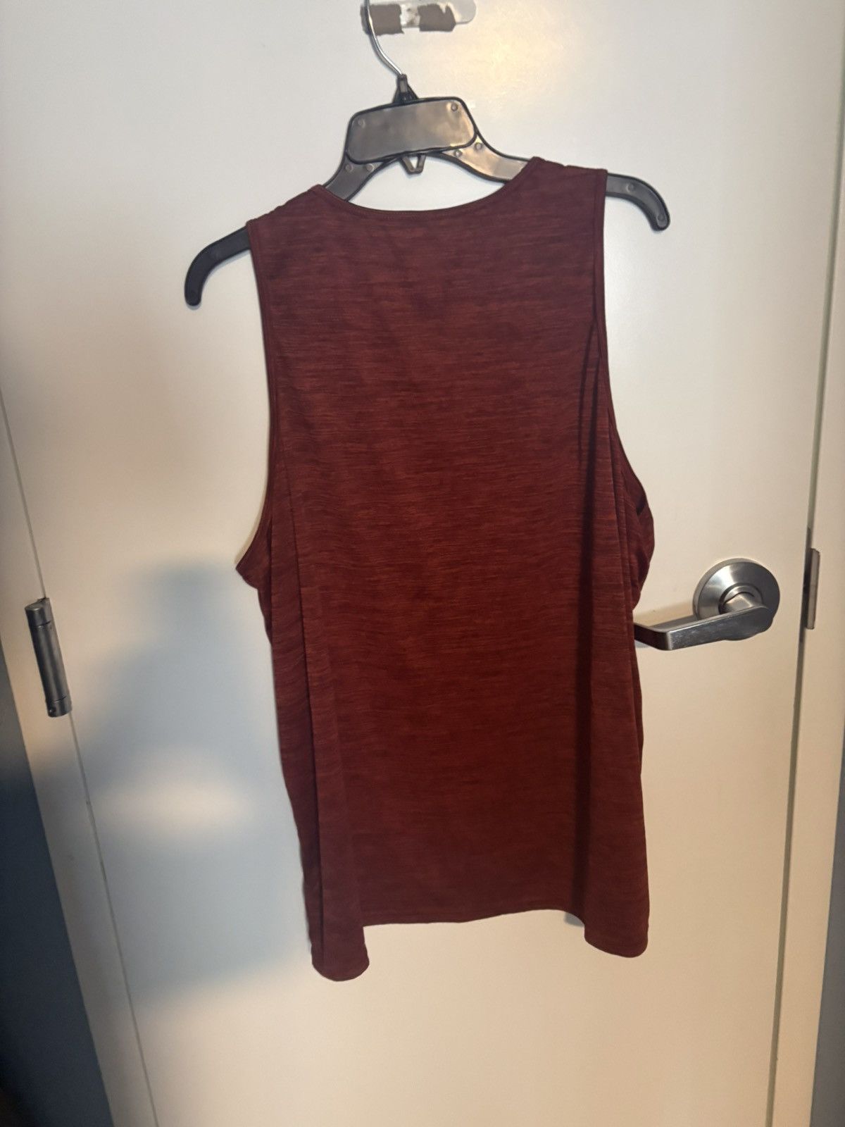 Other Red Heather Scoop Neck Activewear Tank Top for Men Size US XL / EU 56 / 4 - 3 Thumbnail