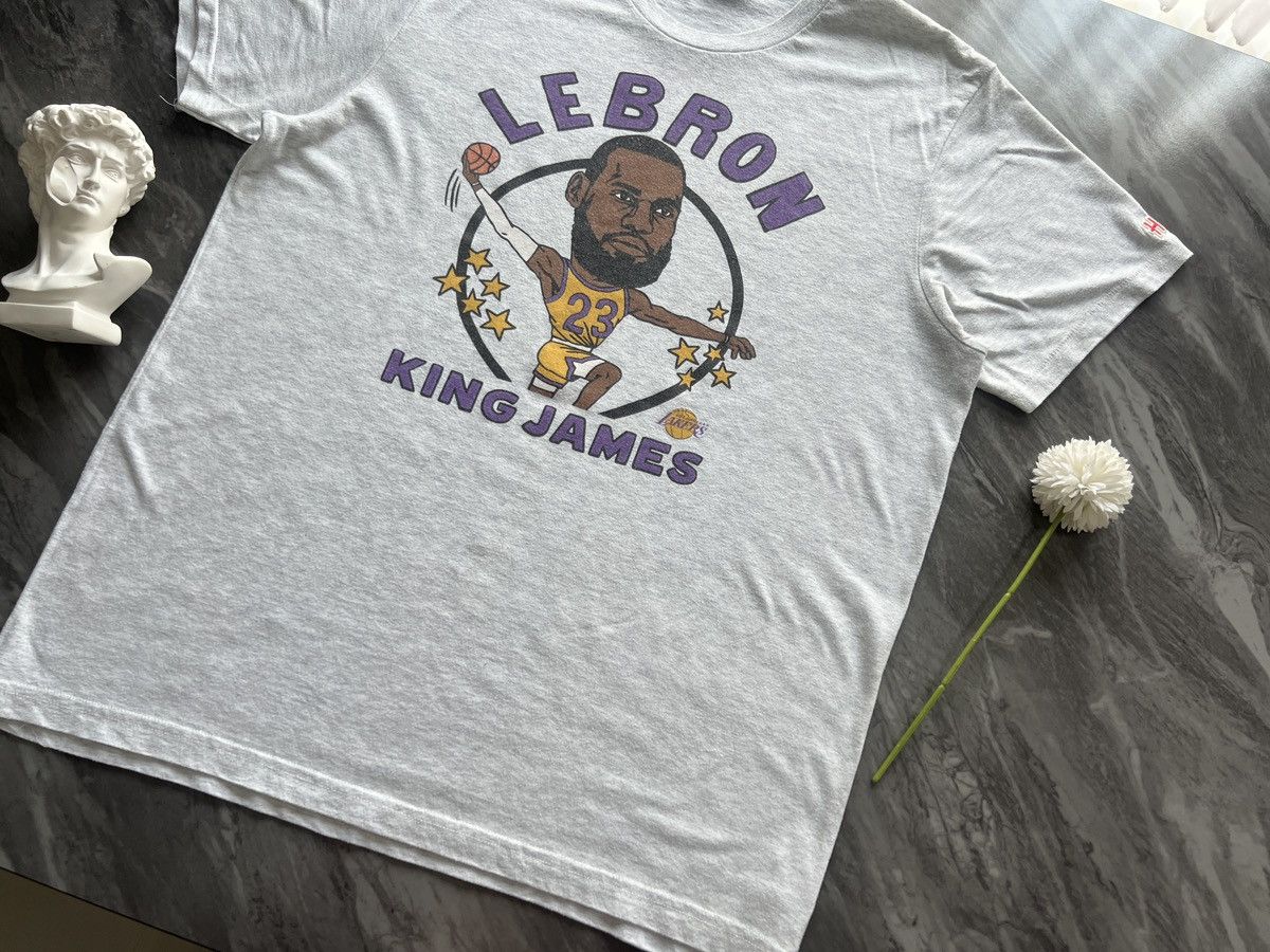 NBA Lakers : Lebron King James Los Angeles Size US L / EU 52-54 / 3 - 3 Thumbnail