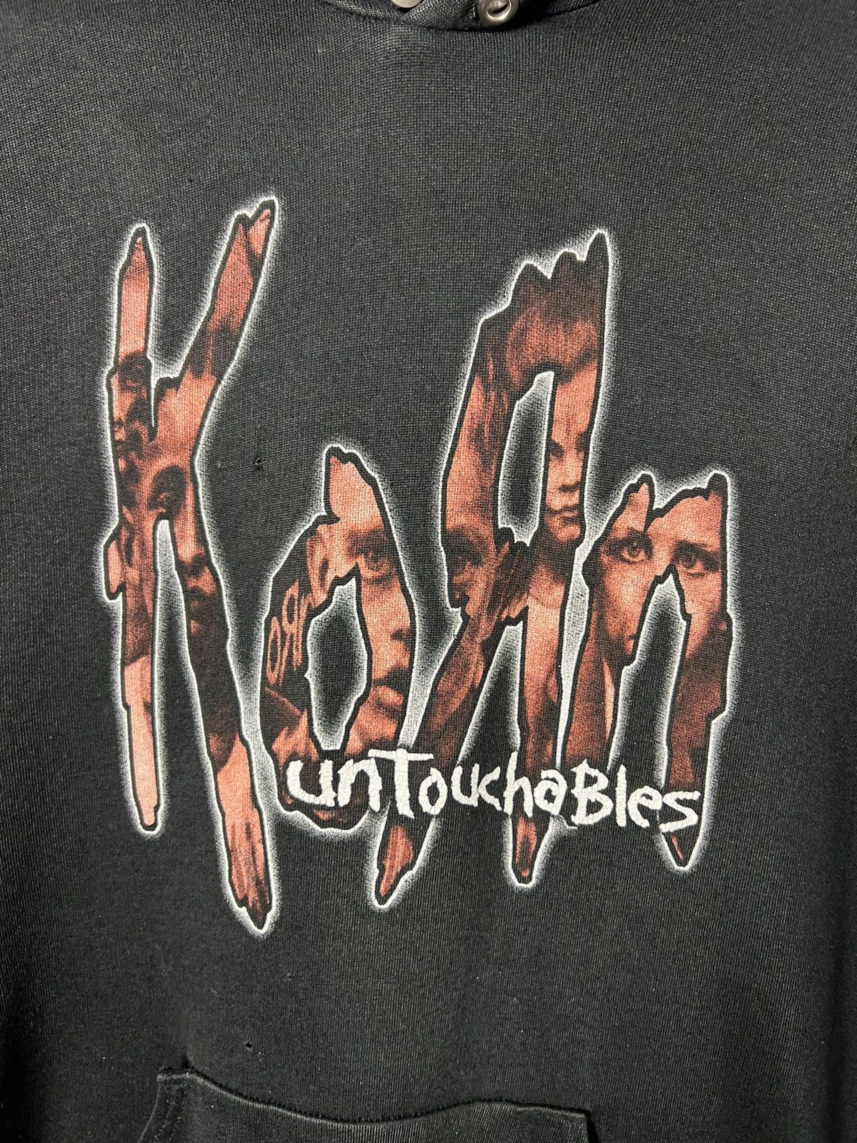 Band Tees Vintage Korn Untouchables Sleeveless Hoodie Size US XL / EU 56 / 4 - 3 Thumbnail