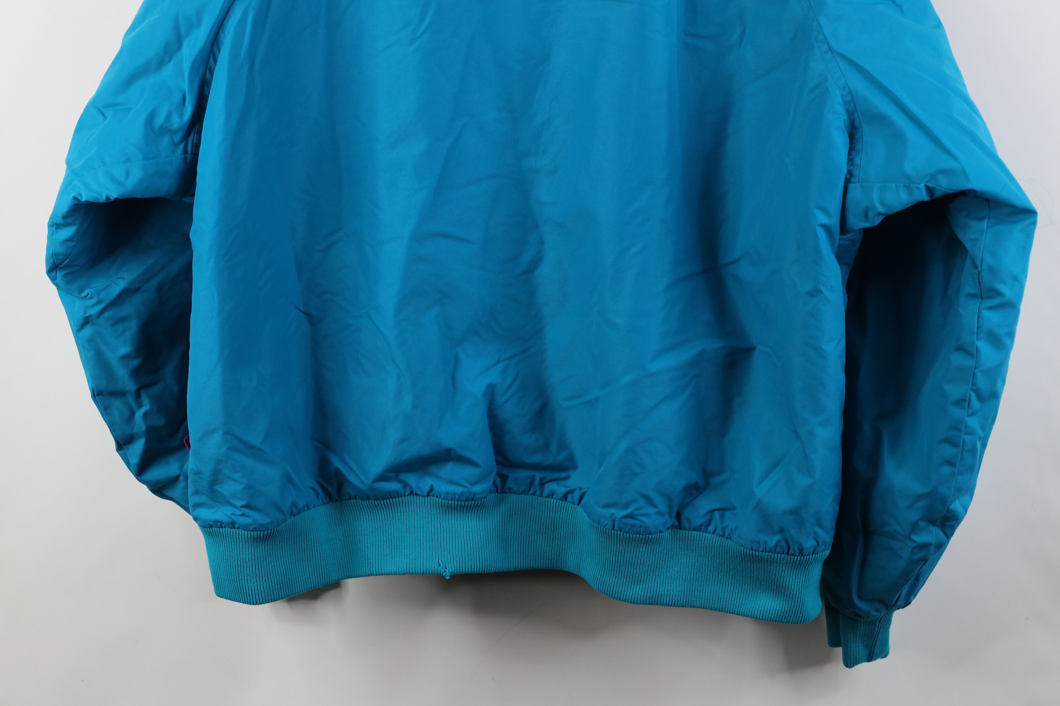 Columbia Vintage 90s Columbia Fleece Lined Bomber Jacket Winter Blue Size XL / US 12-14 / IT 48-50 - 16 Thumbnail