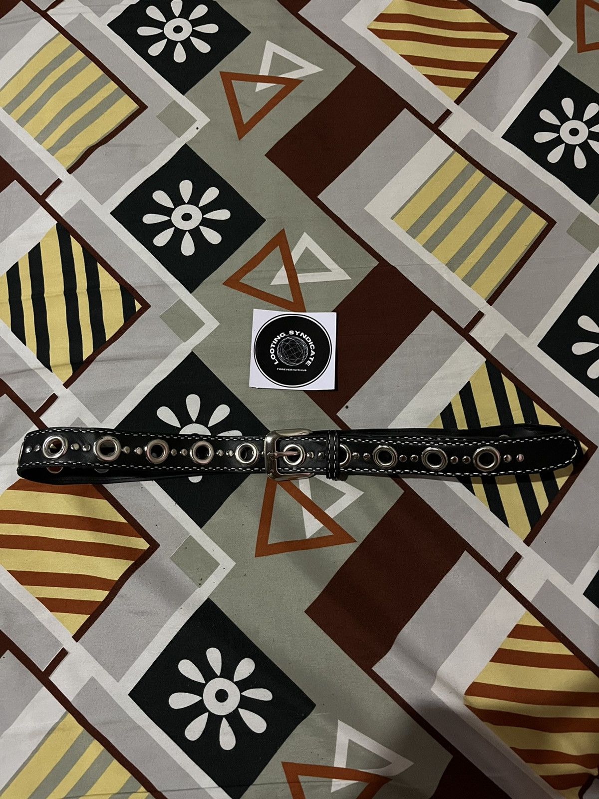 If Six Was Nine × Japanese Brand Studded Belt With One Prong Size ONE SIZE - 3 Thumbnail
