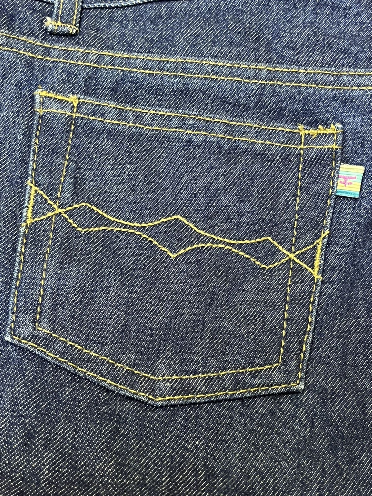 Japanese Brand sick🔥BEBE x KOSIUKO corduroy patchwork & bead flared jeans Size US 34 / EU 50 - 11 Thumbnail