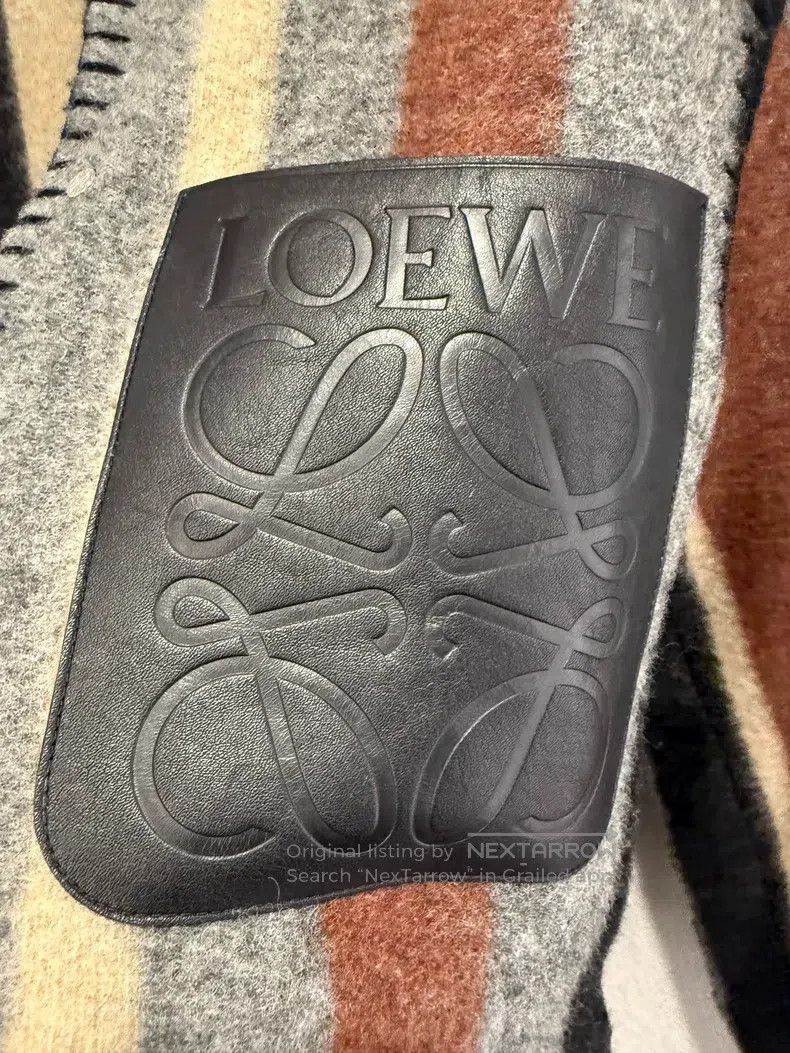 Loewe Loewe Striped wool coat Size XXS / US 00 / IT 34 - 5 Thumbnail