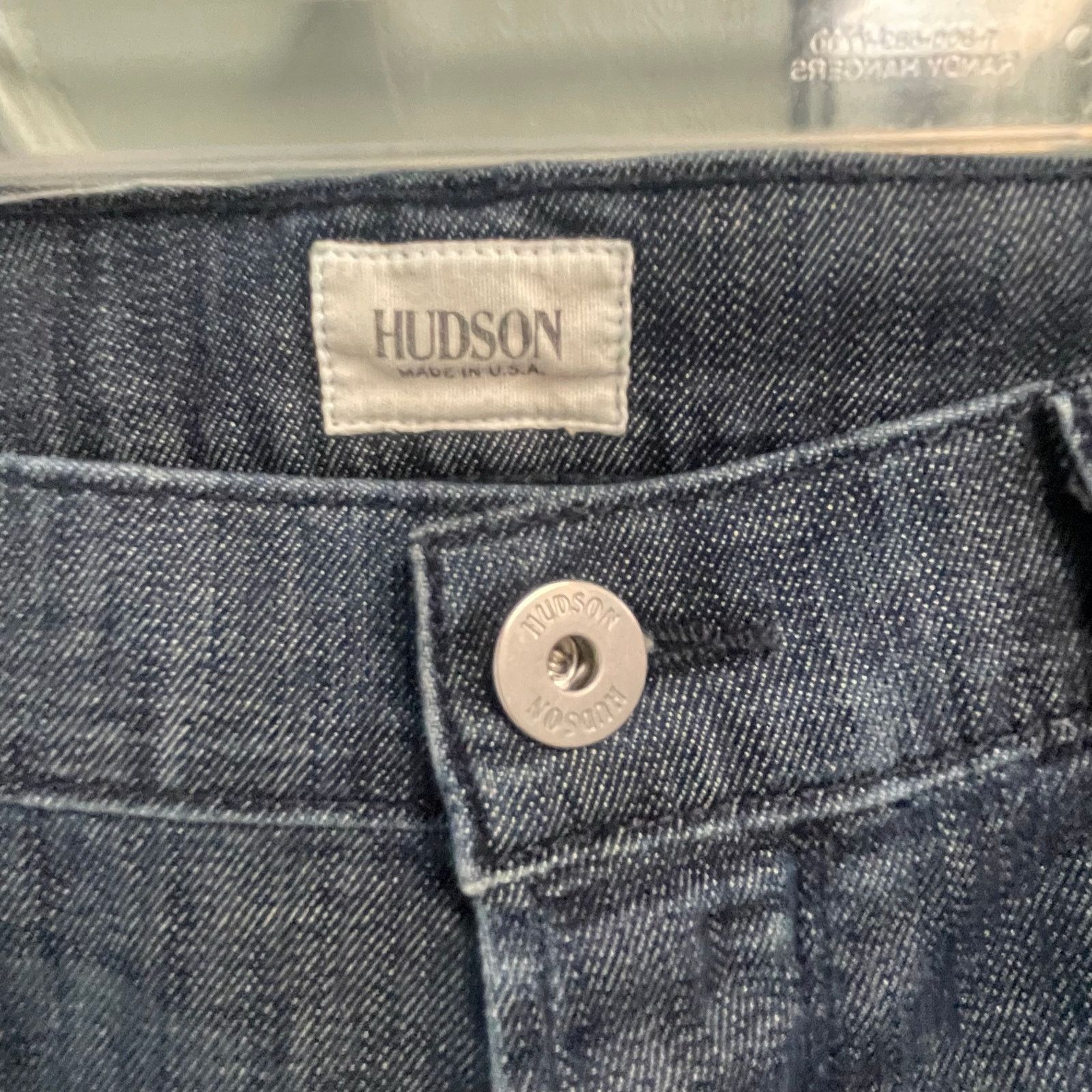 Hudson Hudson Byron Straight Size 38 Jeans Mens Button Fly 38x31 Size US 38 / EU 54 - 2 Thumbnail