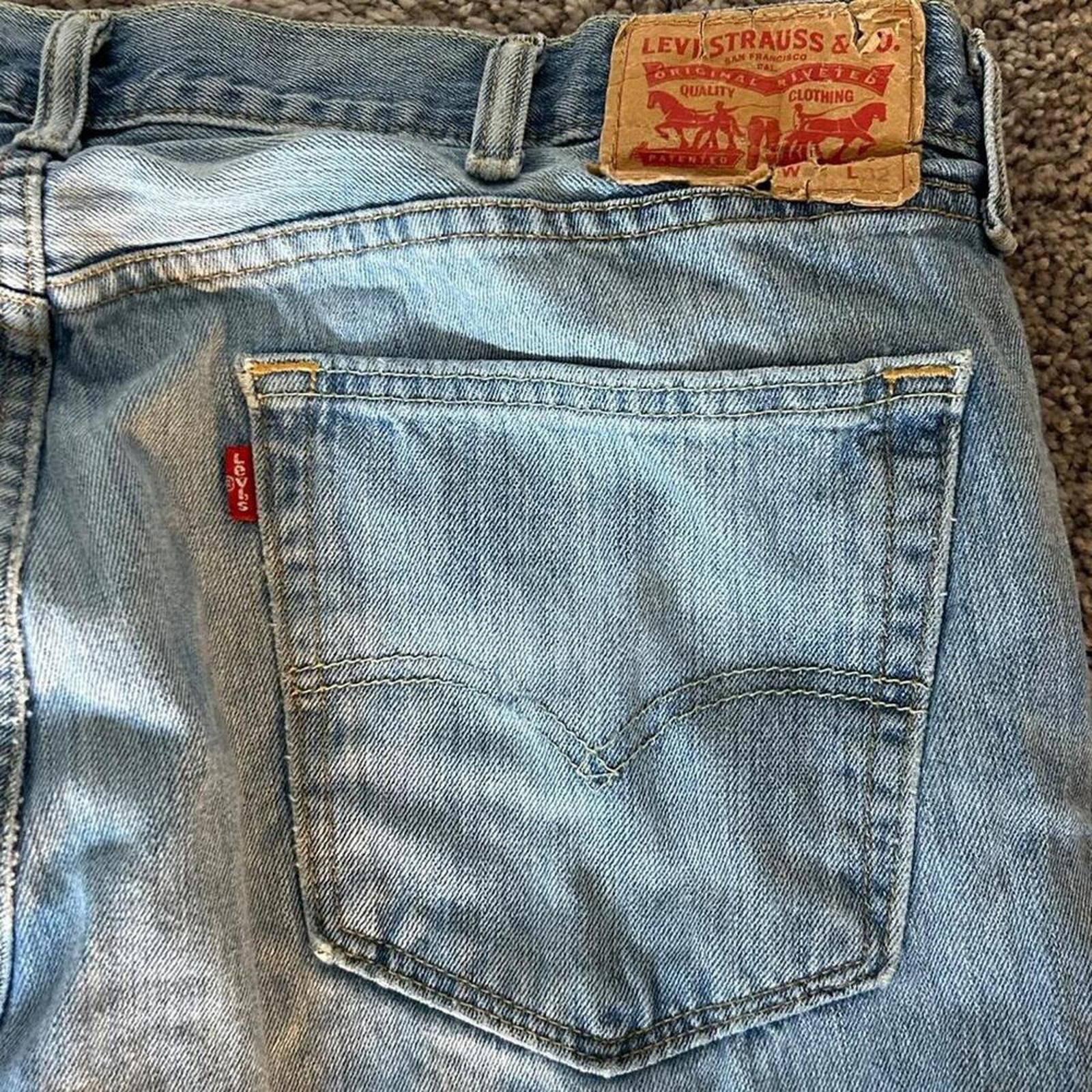 Levi's Mens denim levi jeans 38x32 Size US 38 / EU 54 - 4 Thumbnail