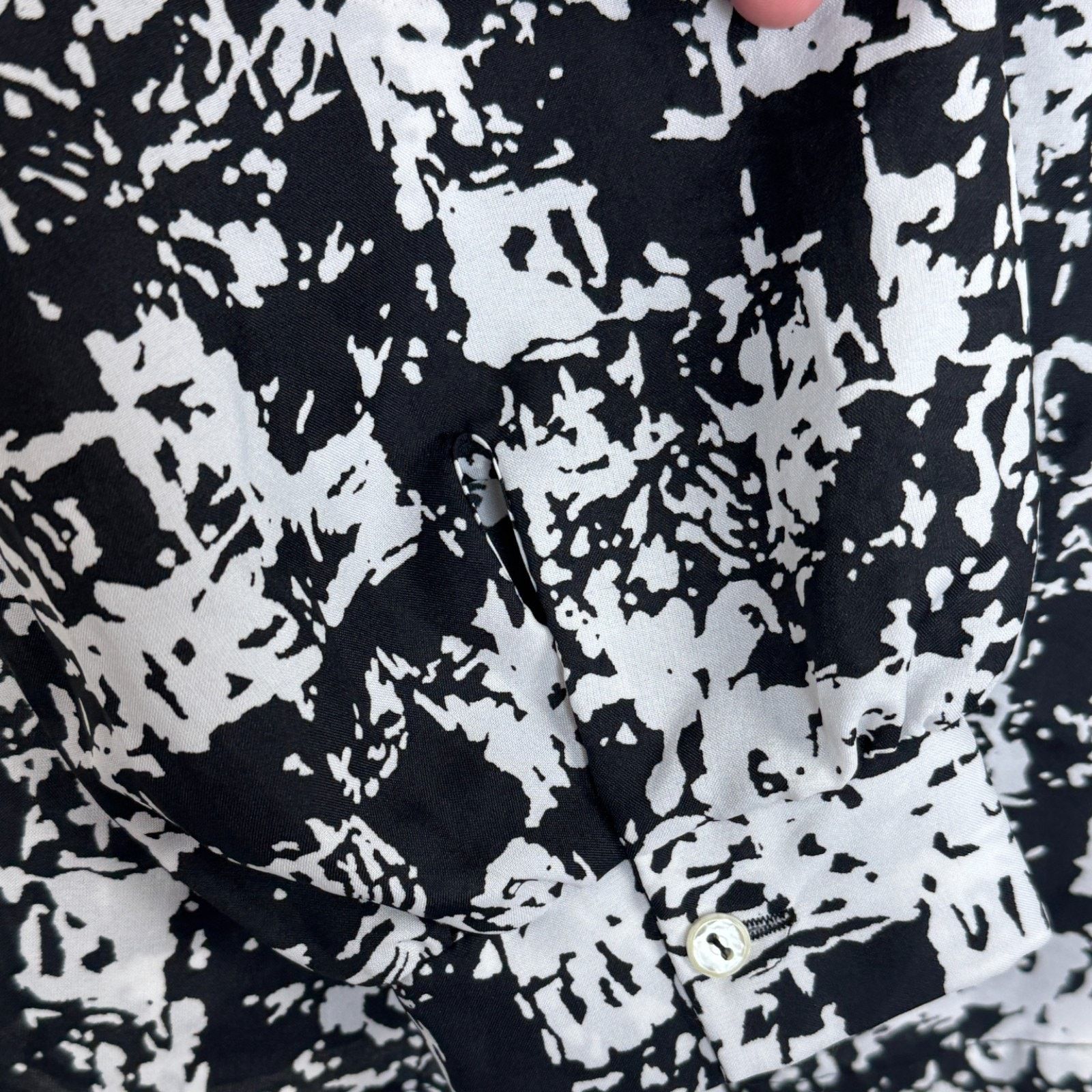 Other Jonquil by Judy Bond Blouse 22W 42 Plus Size Black White Size XXL / US 16-18 / IT 52-54 - 7 Thumbnail