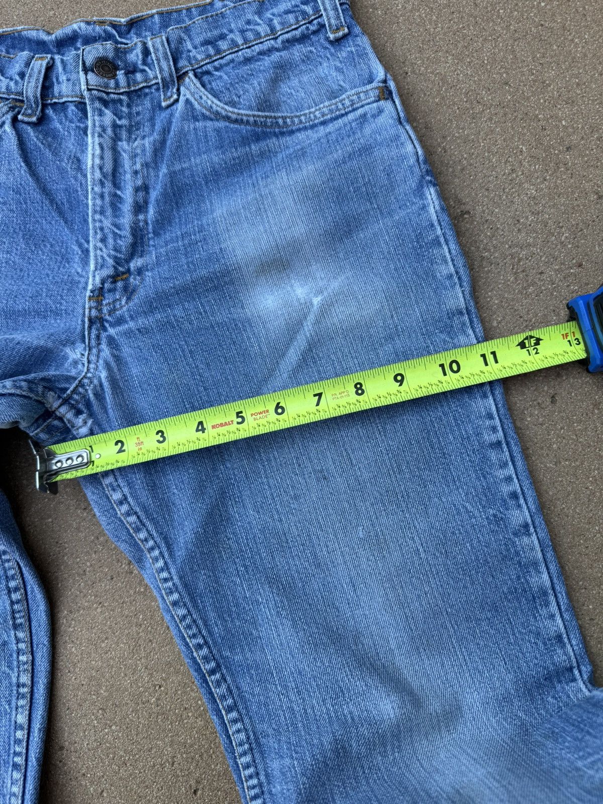 Levi's Vtg 70’s Levi’s 646 Orange Tab Bellbottom Flare Jeans 30x28 Size US 30 / EU 46 - 13 Thumbnail