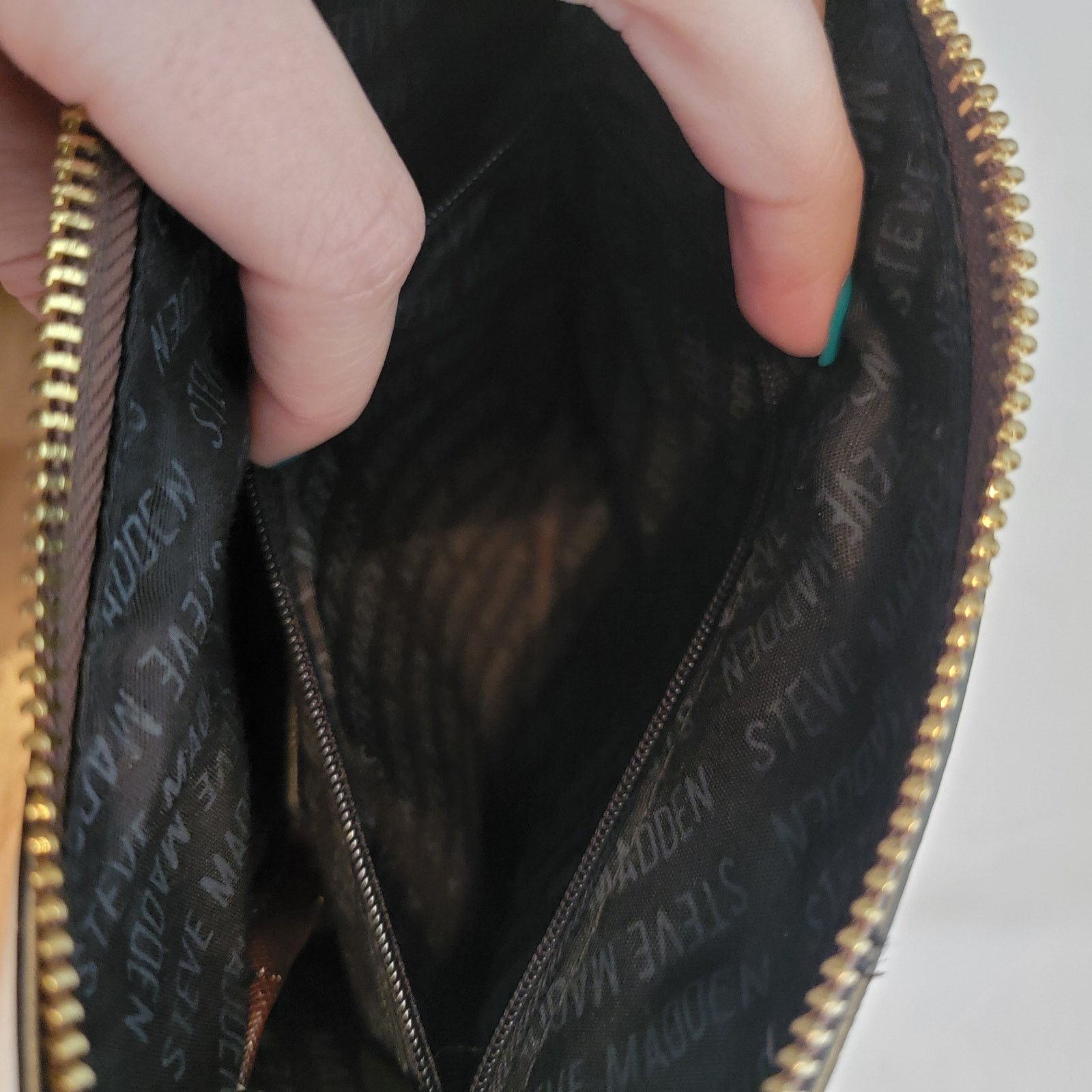 Steve Madden Steve Madden Brown Crossbody Purse Size ONE SIZE - 7 Thumbnail